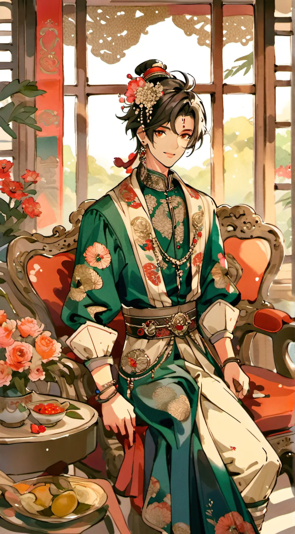 ai character: wounded chara background