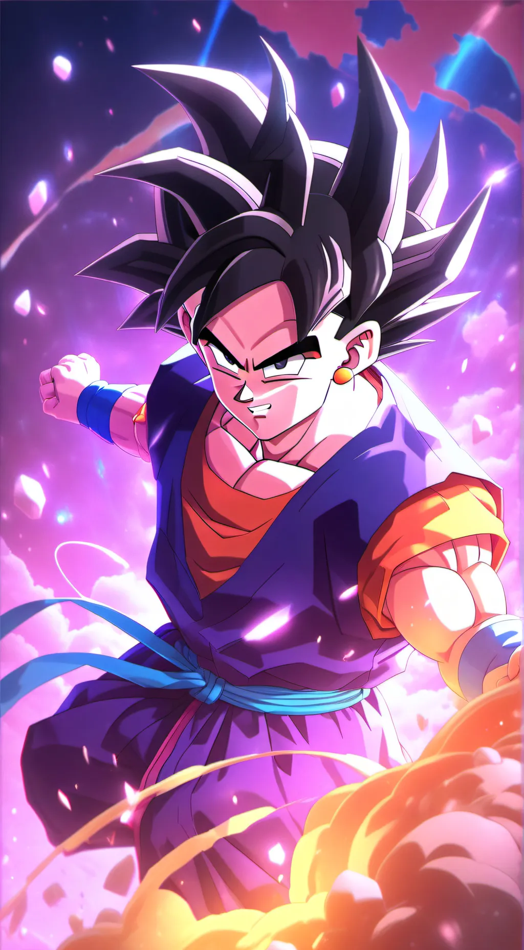 ai character: Dragon Ball super background