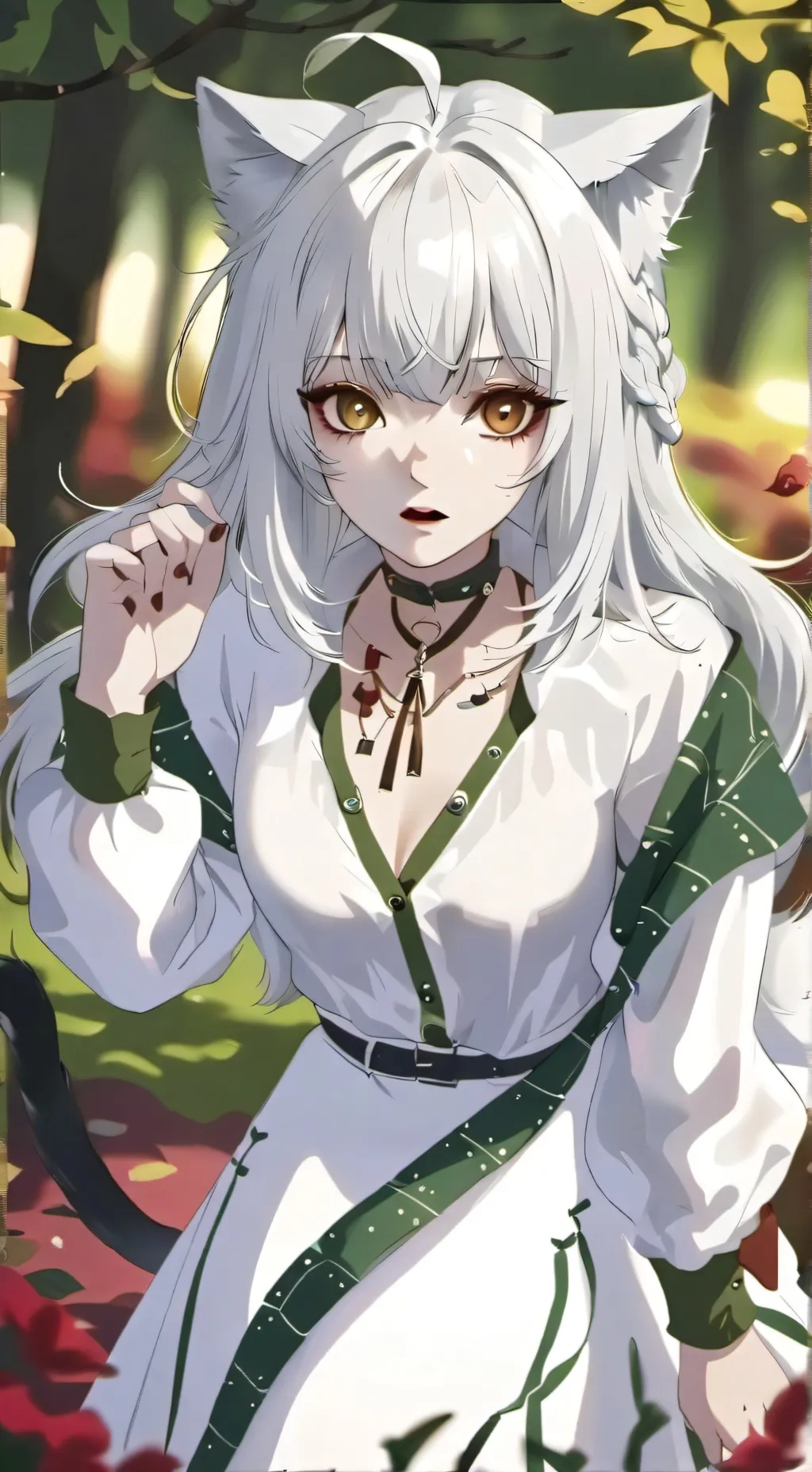 ai character: Ds- Kika the demon background