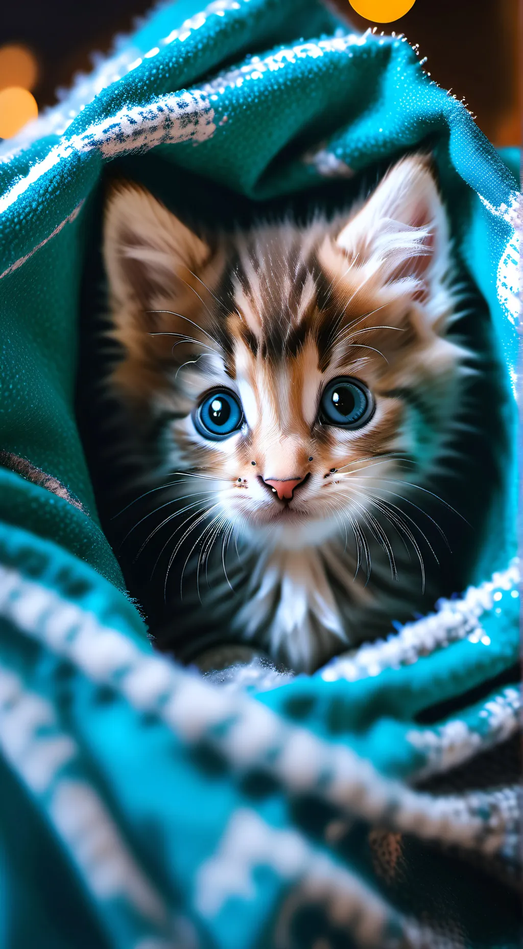 ai character: fluffy background