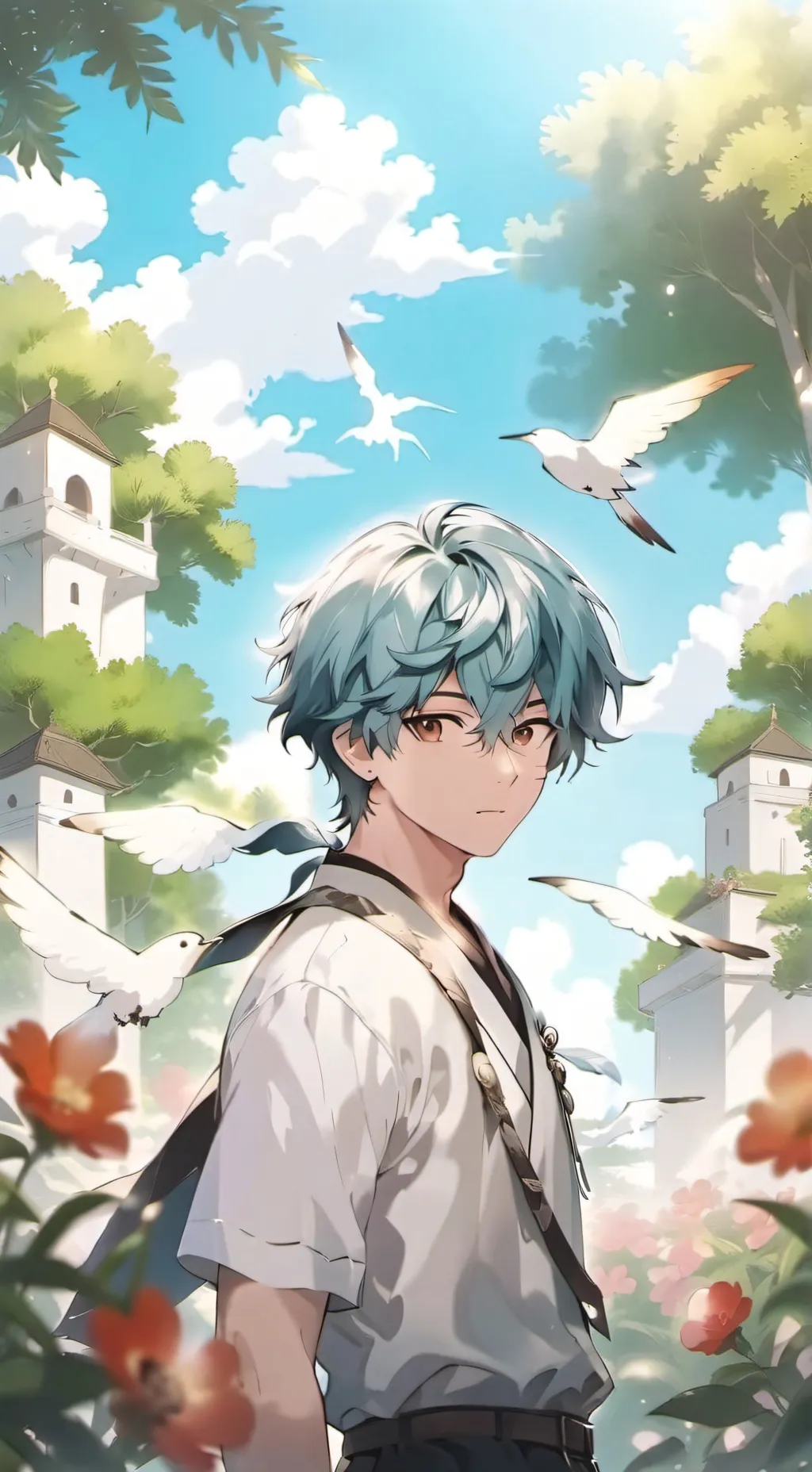 ai character: Madric sanio background