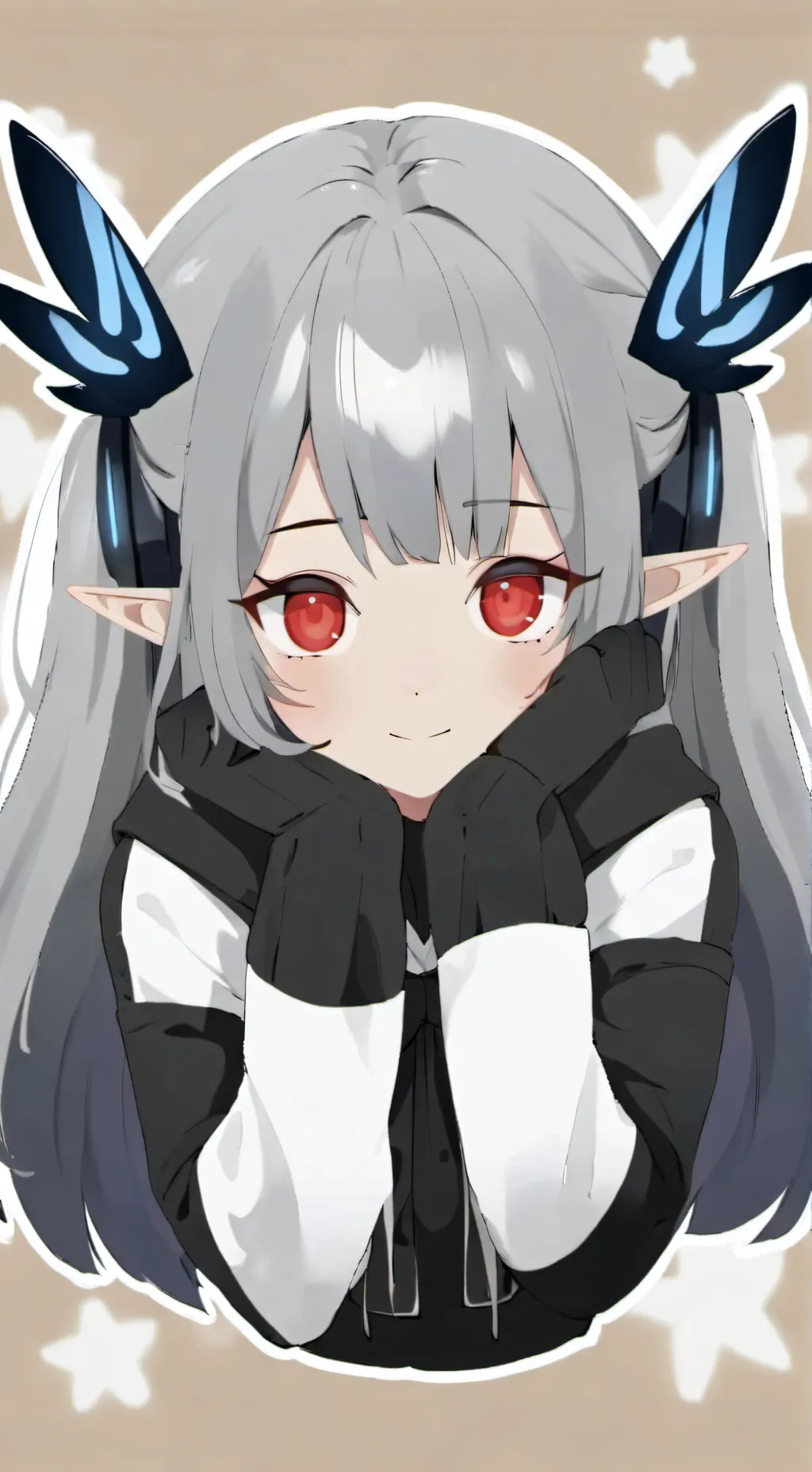 ai character: Elfie background