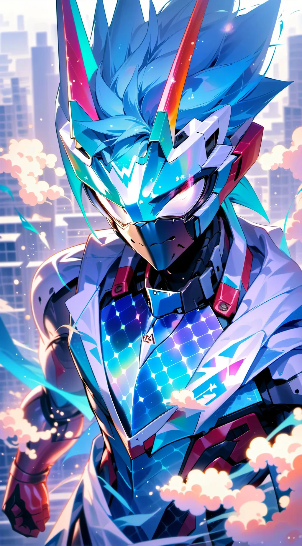 ai character: Mha X MD background
