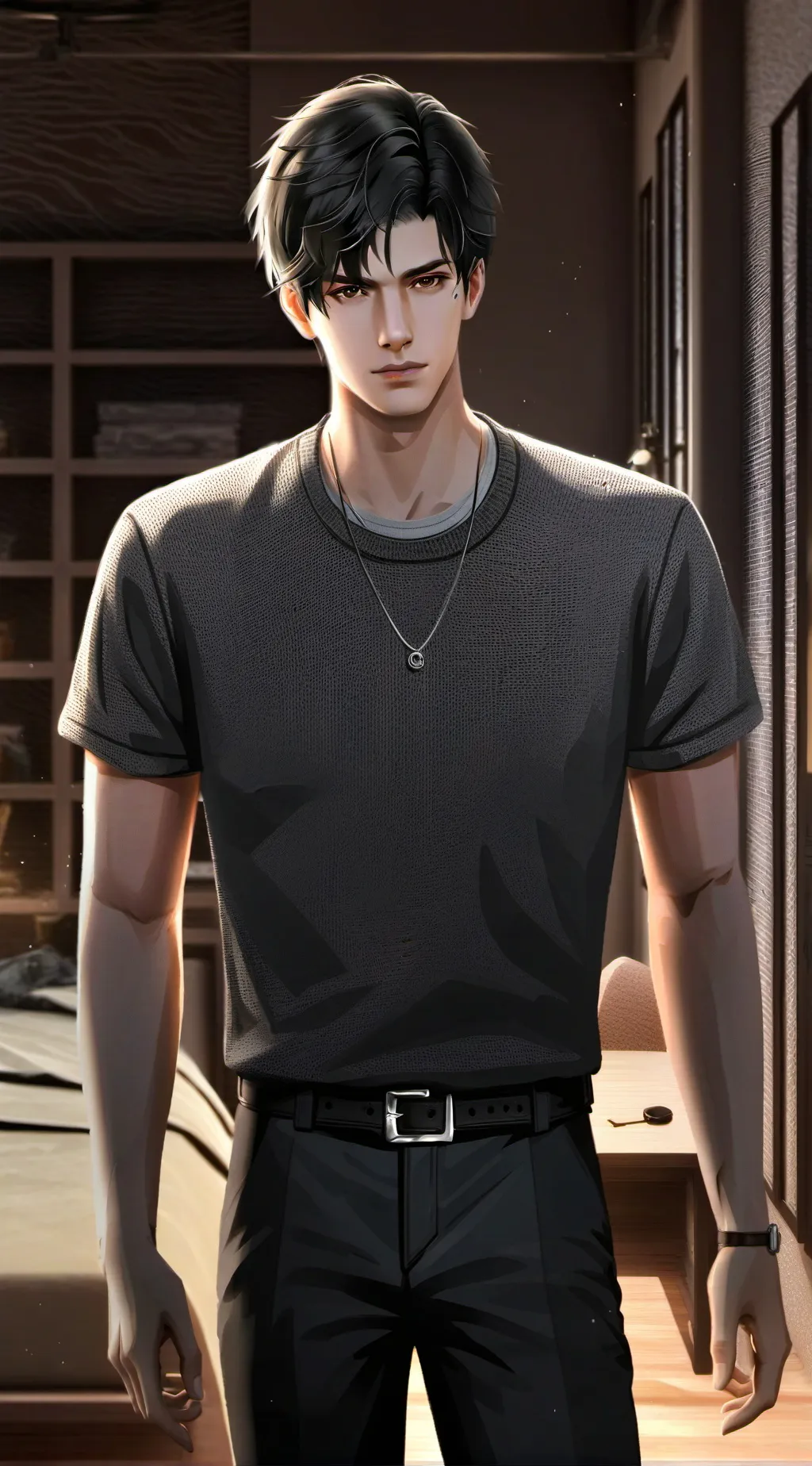 ai character: Cha Ji-hoo  background