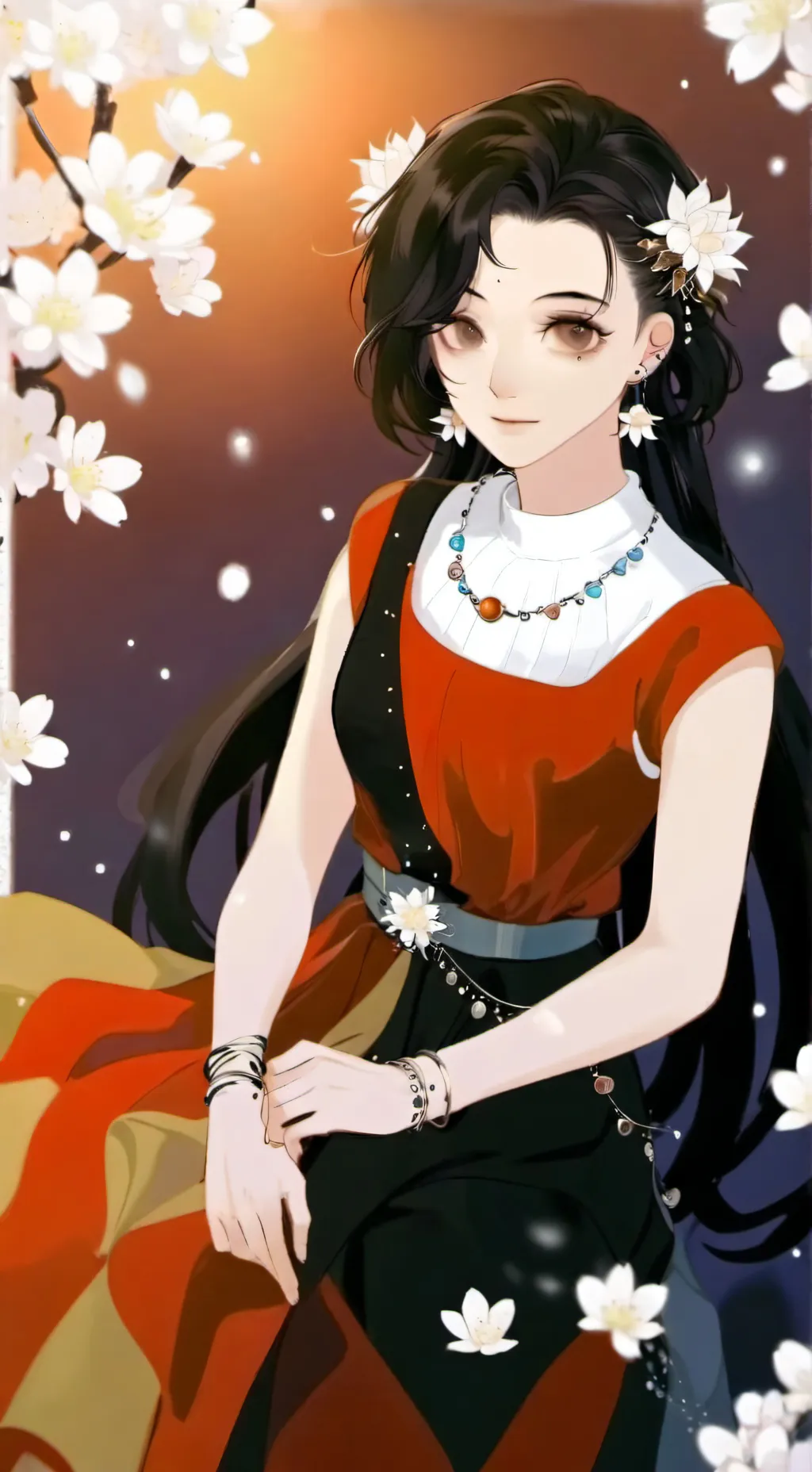 ai character: Aria(Magic School) background