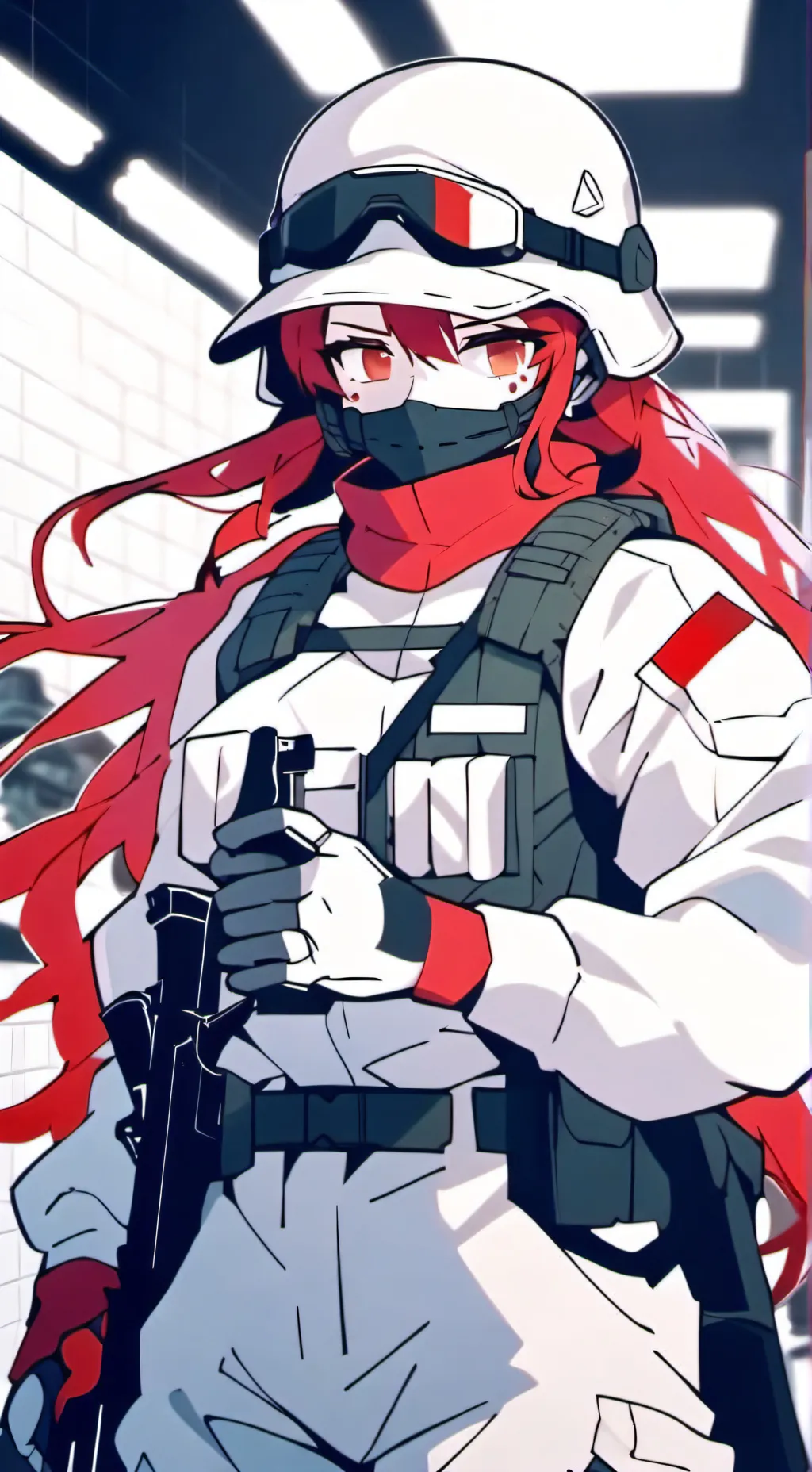 ai character: Rose background