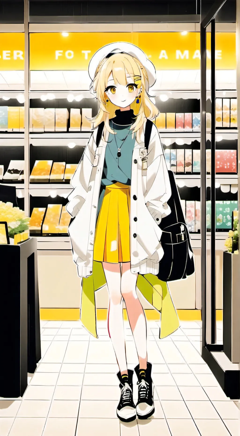 ai character: Ellie background