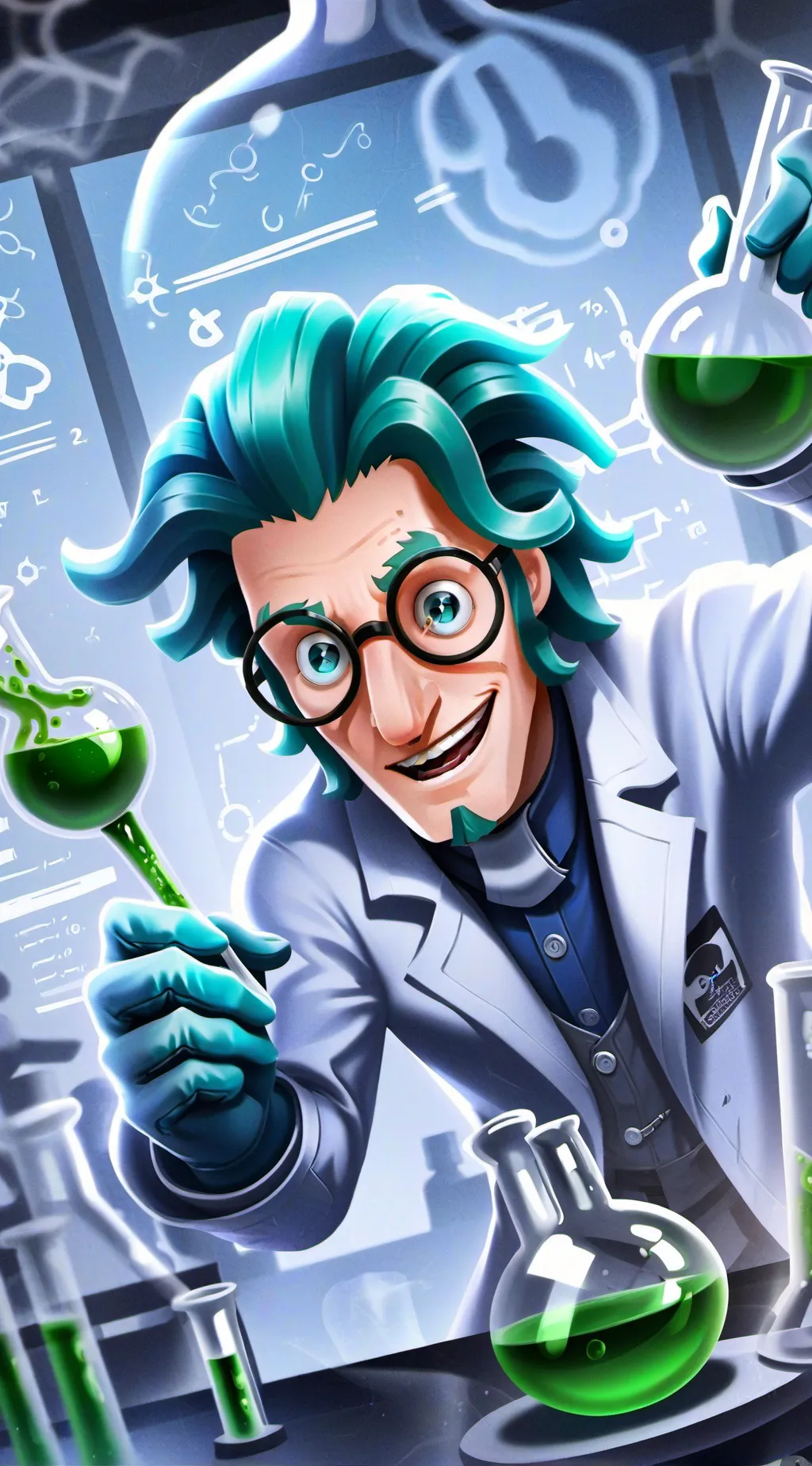 ai character: Dr. BoogerBoss background
