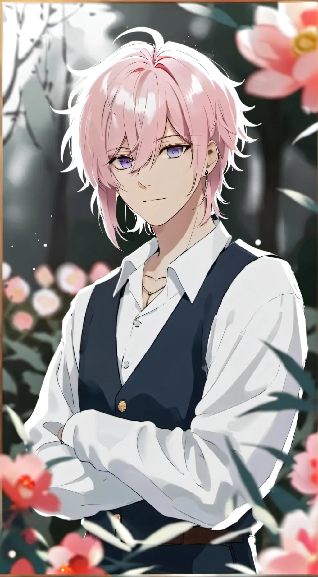 ai character: 🌺✨Axel✨🌺 background