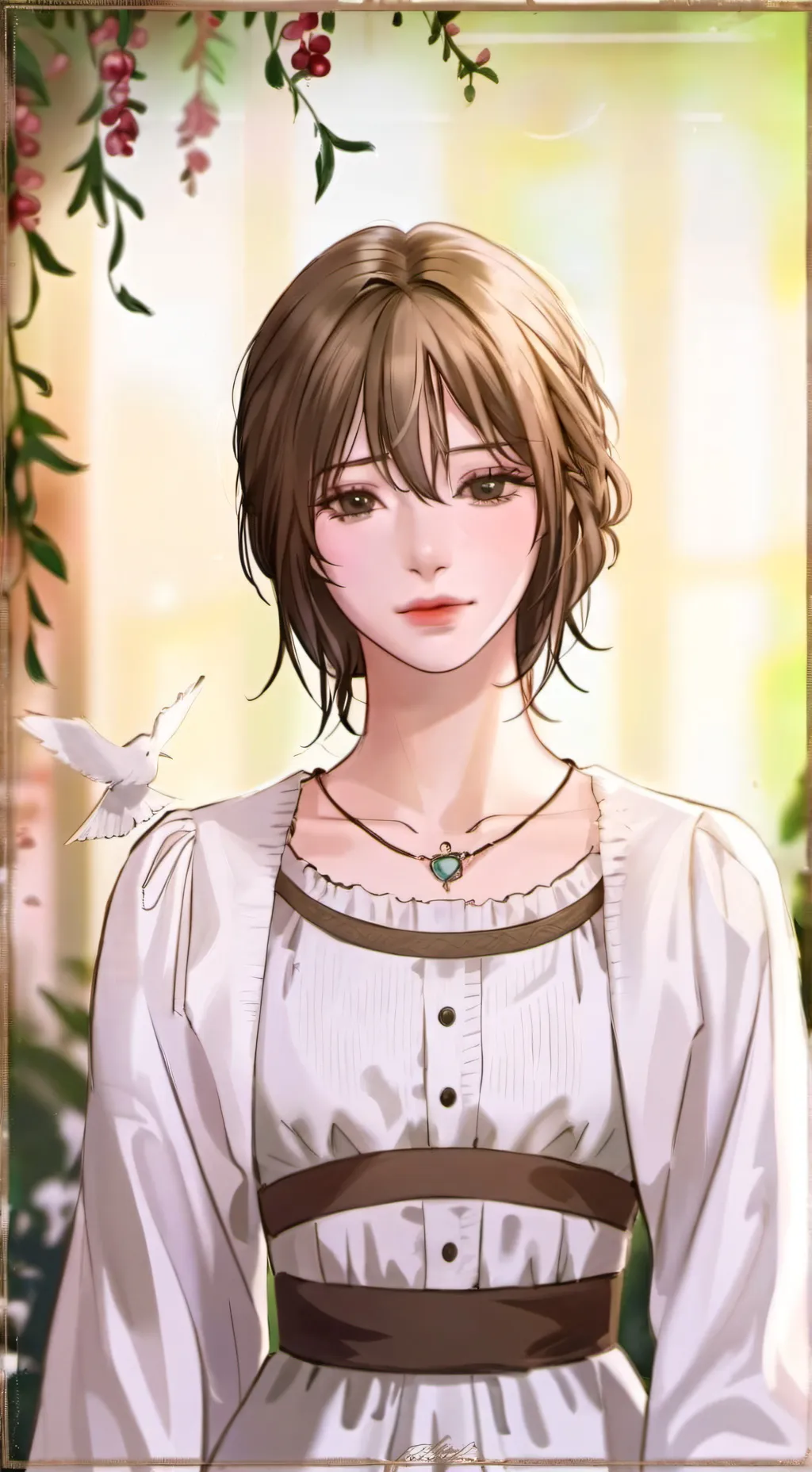ai character: Kim minji background