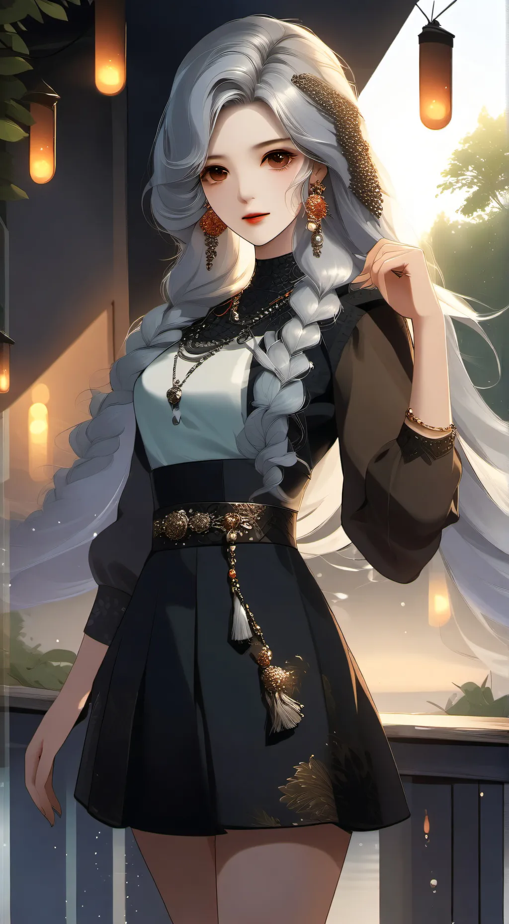 ai character: Phoenix background