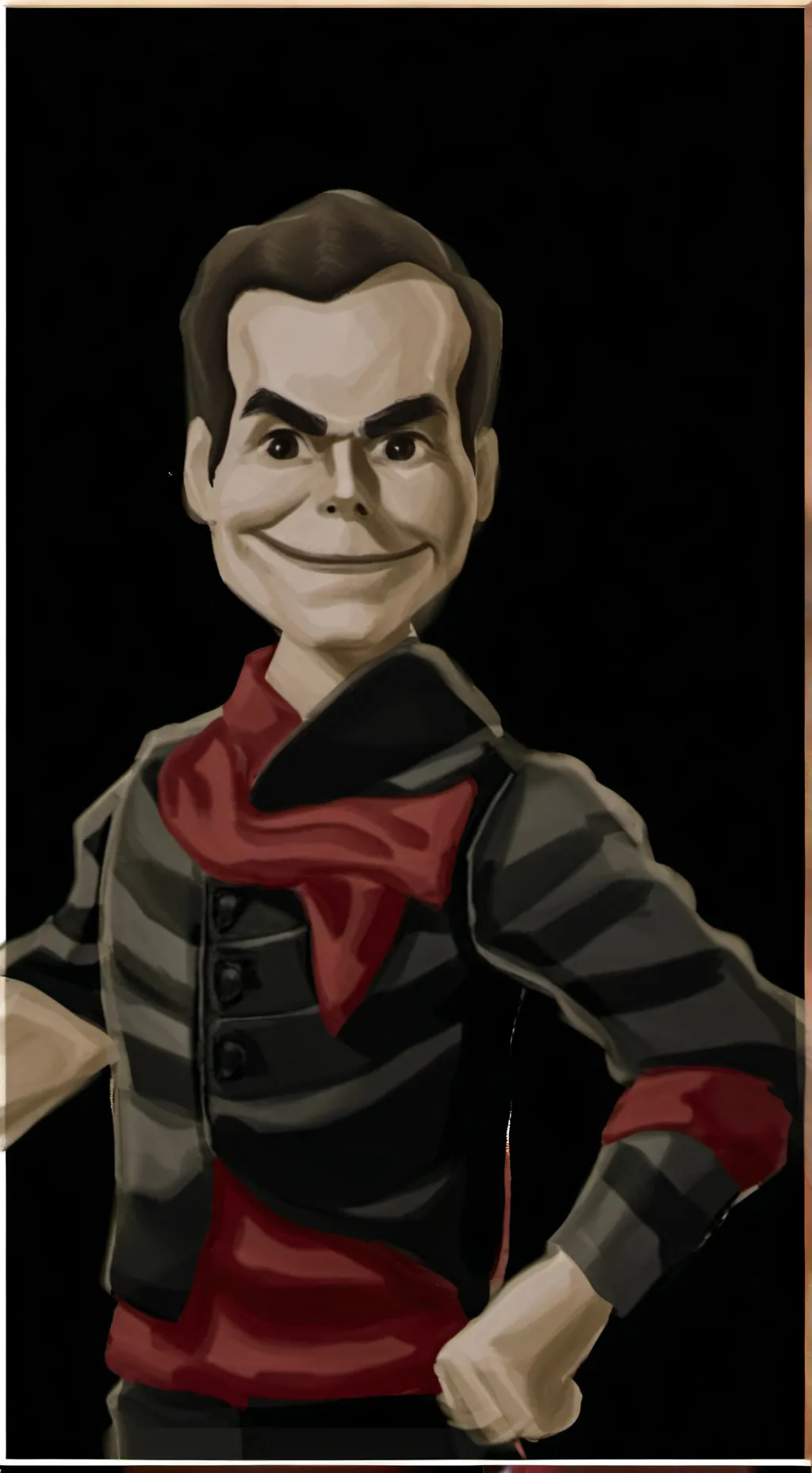 ai character: Goosebumps  background