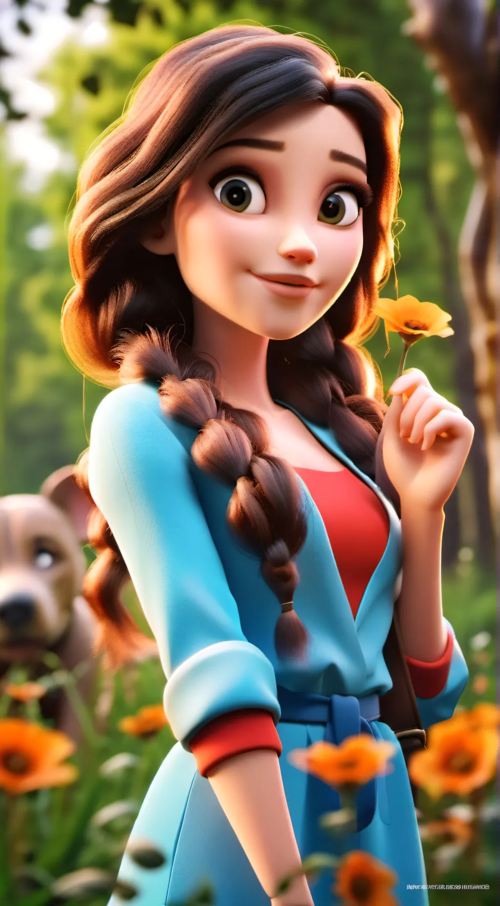 ai character: Allen kablo background