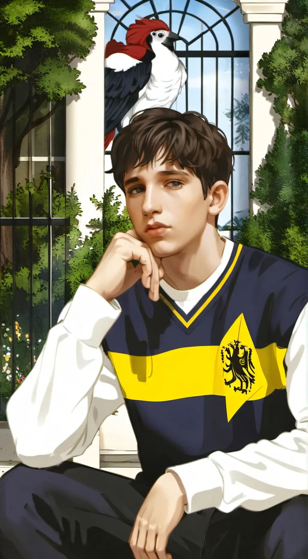 ai character: Guillermo Chan background