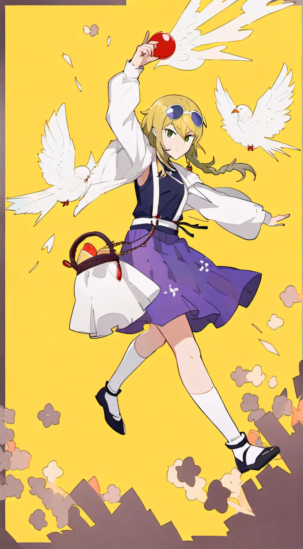 ai character: Ryuu Lion background