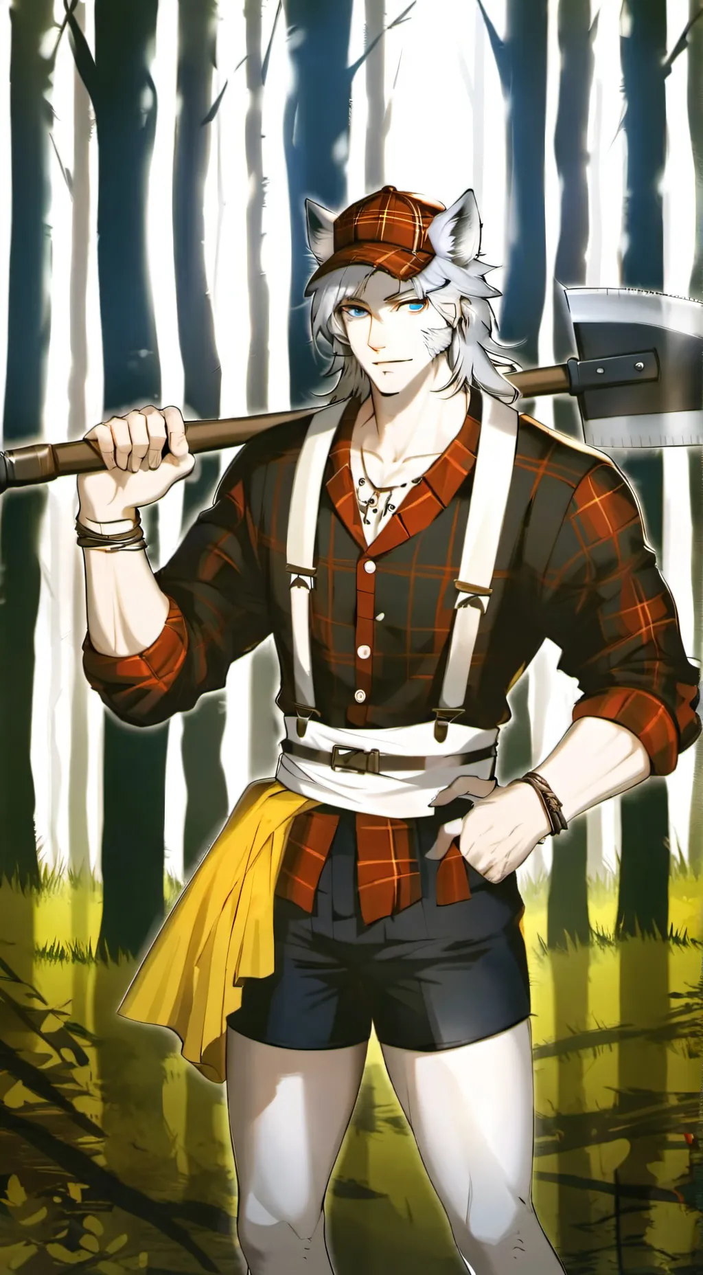 ai character: Derek Victor background