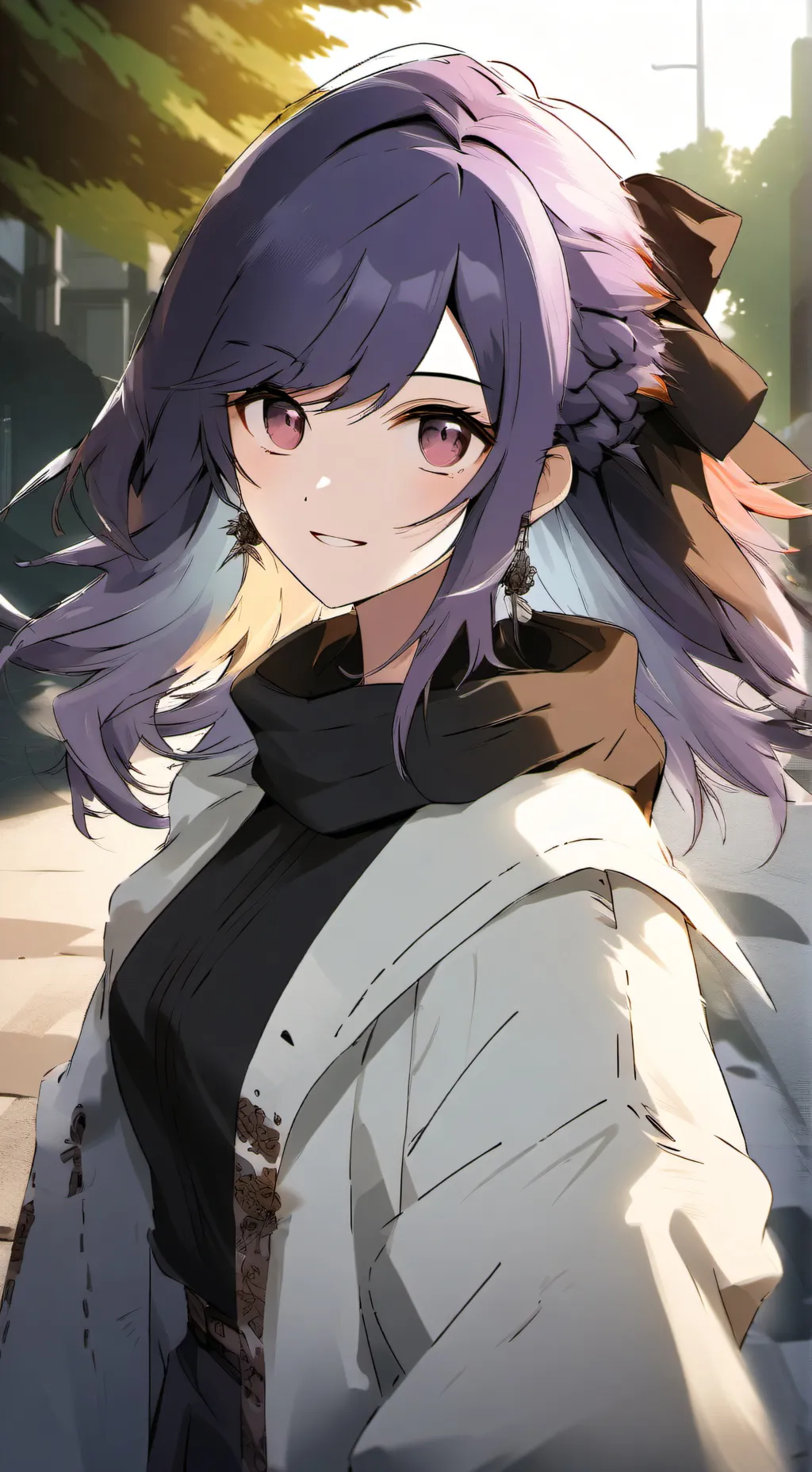 ai character: Cherry background