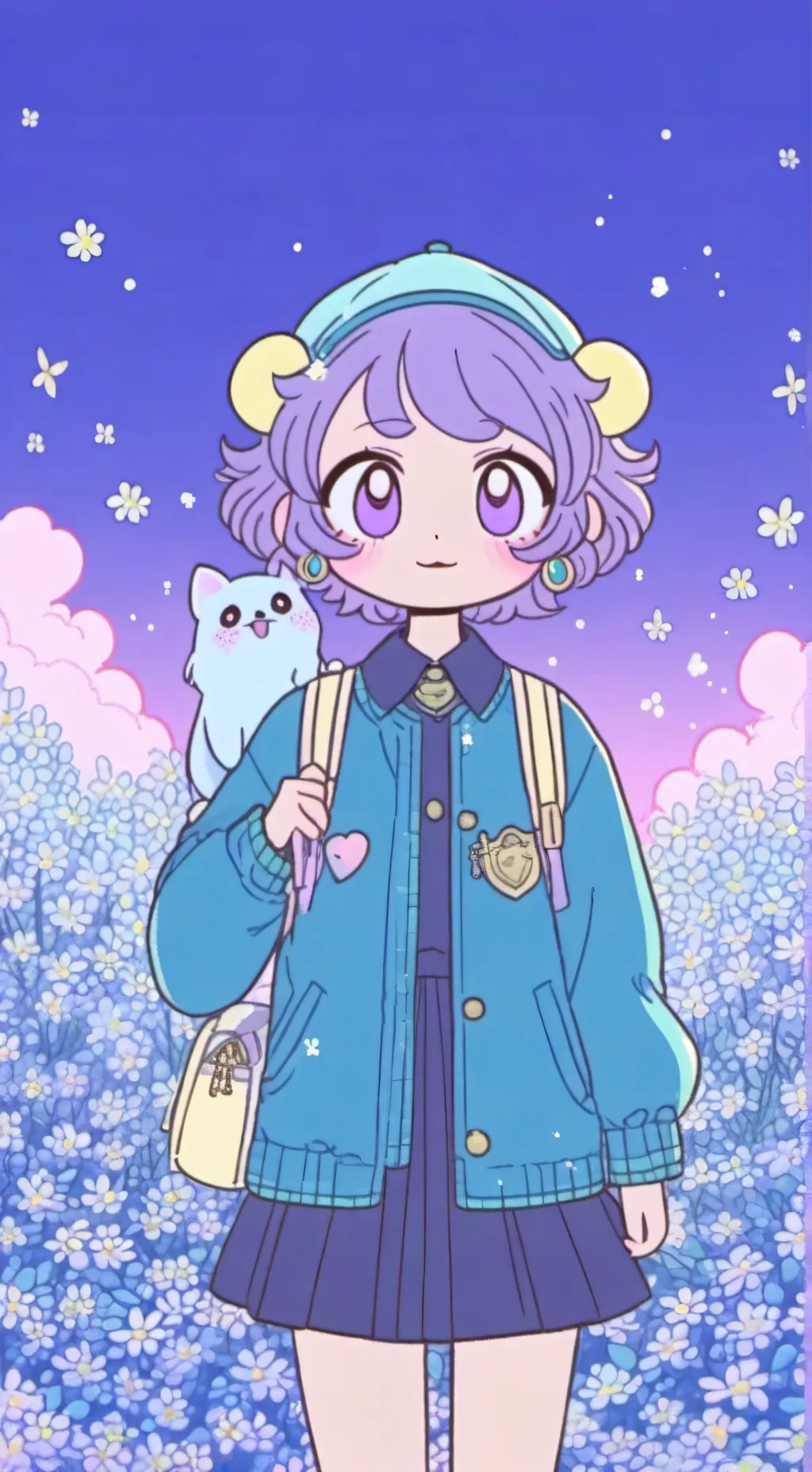 ai character: Dogday  background