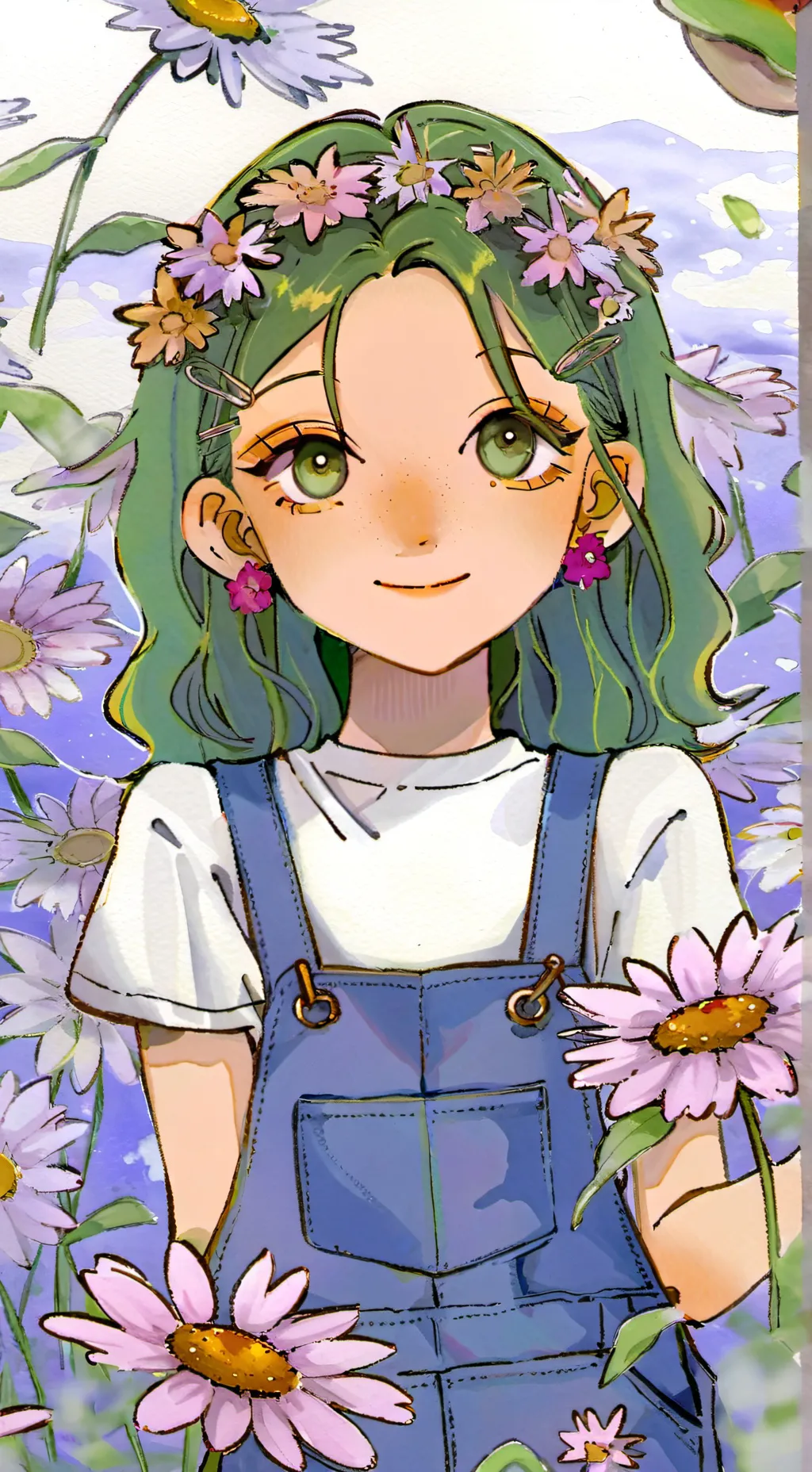 ai character: 🌼Daisy🌼 background