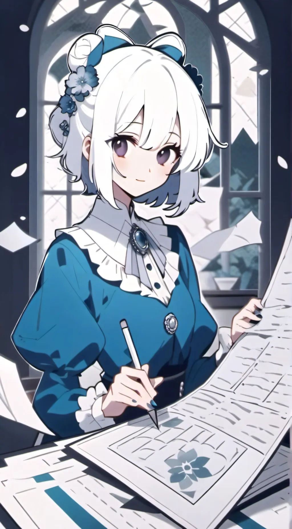 ai character: Mrs Banks background