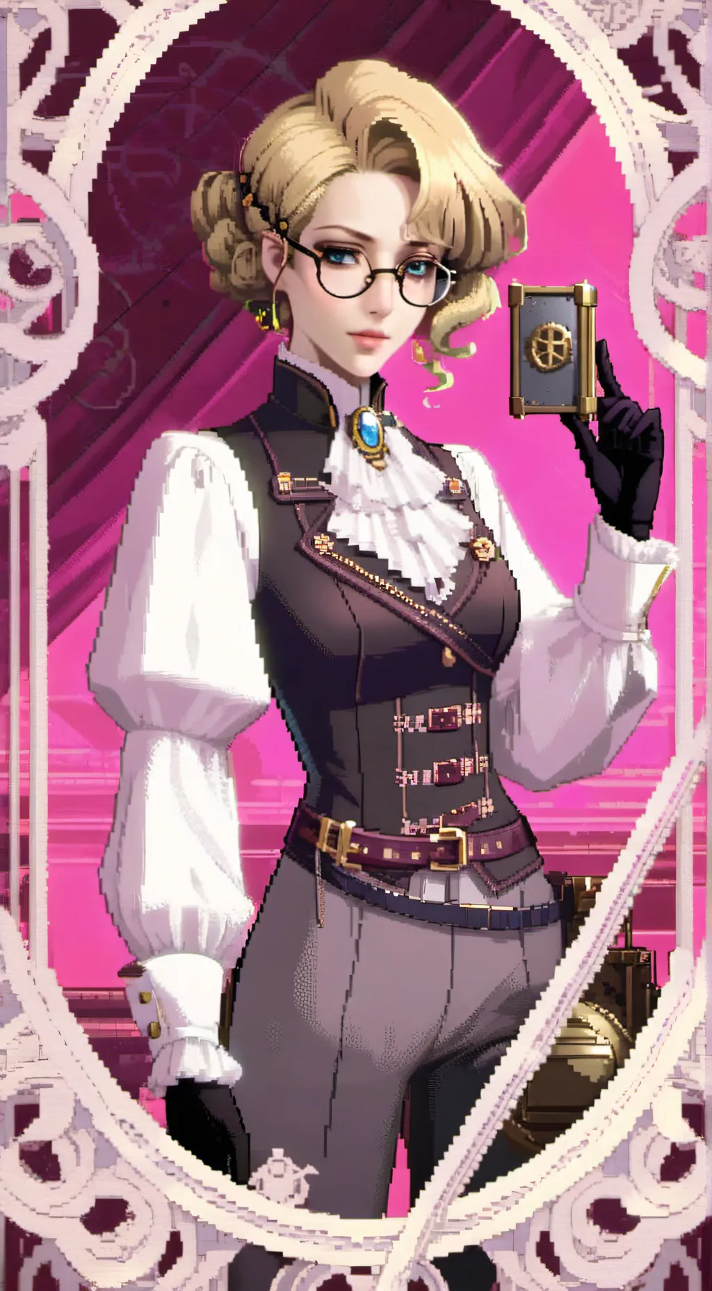 ai character: Grace background