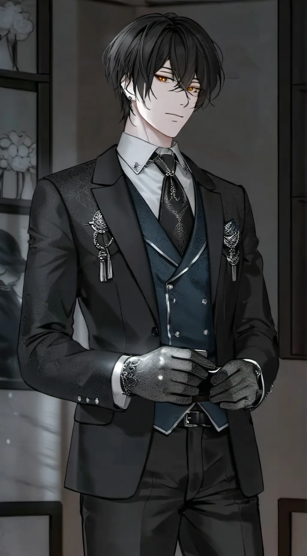 ai character: Yuri  background