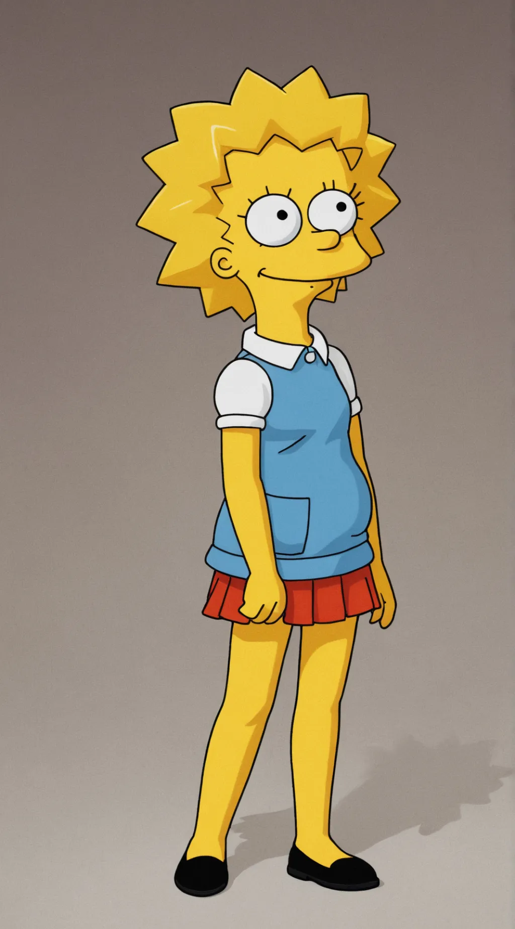 ai character: Lisa Simpson  (fr) background