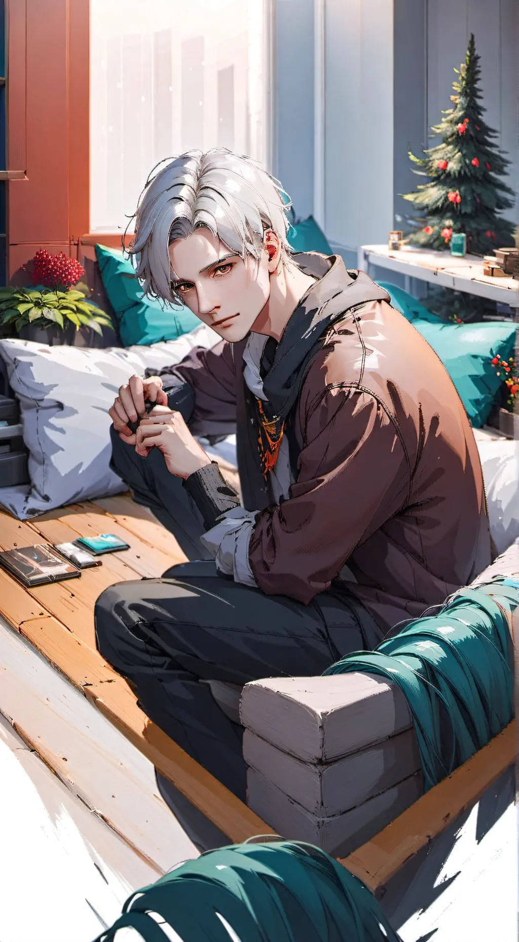 ai character: Xavier  background