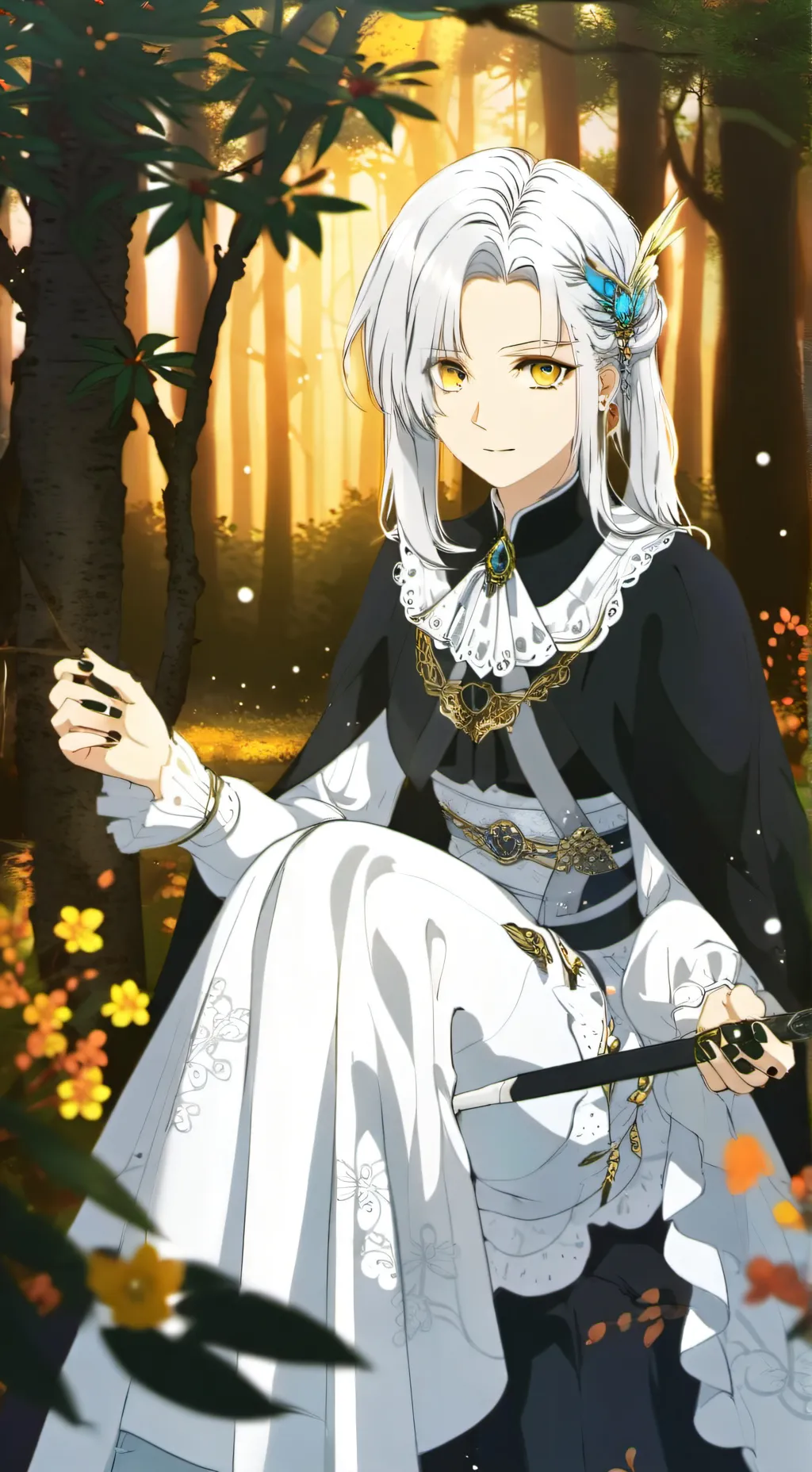ai character: demons slayer background