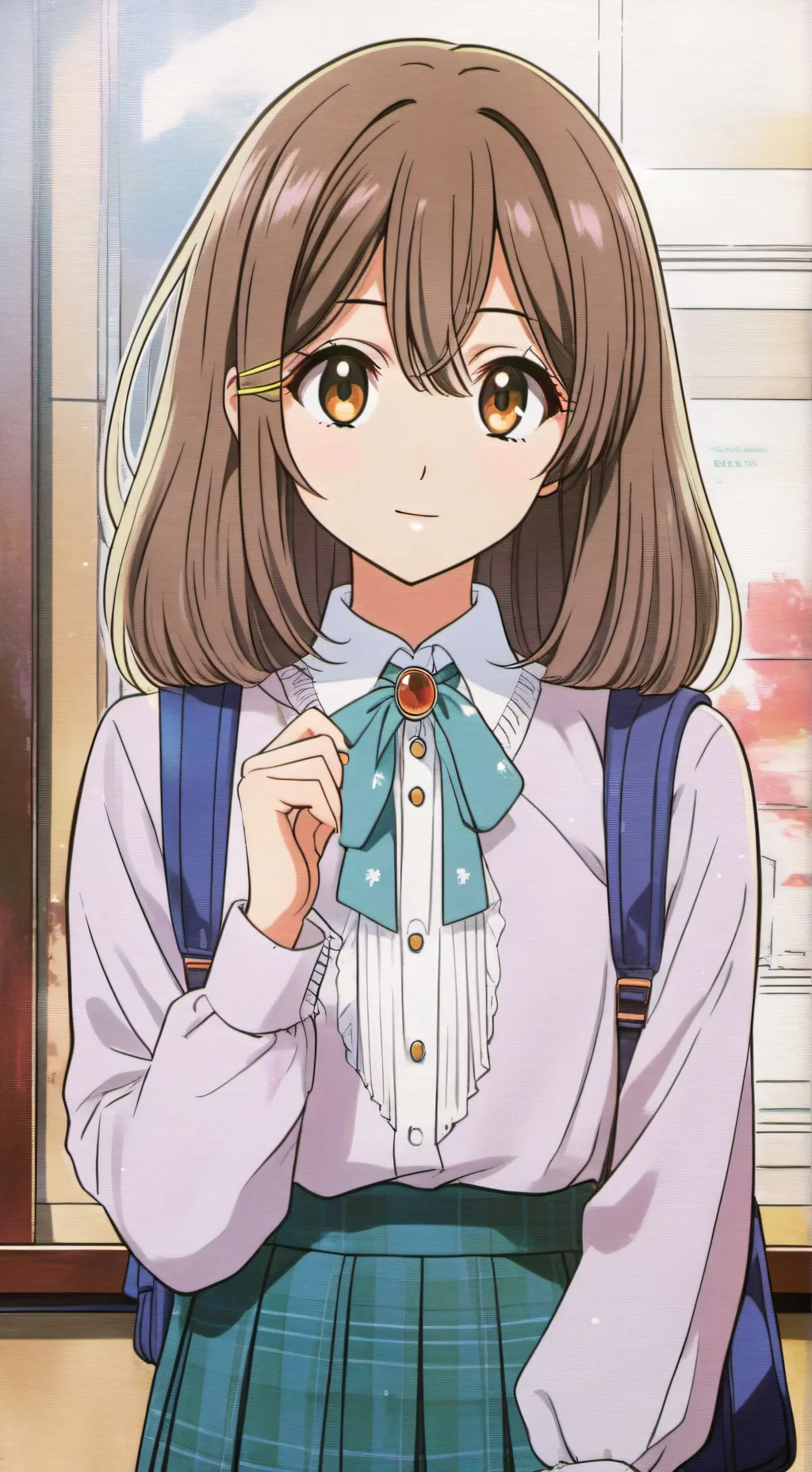 ai character: kim background