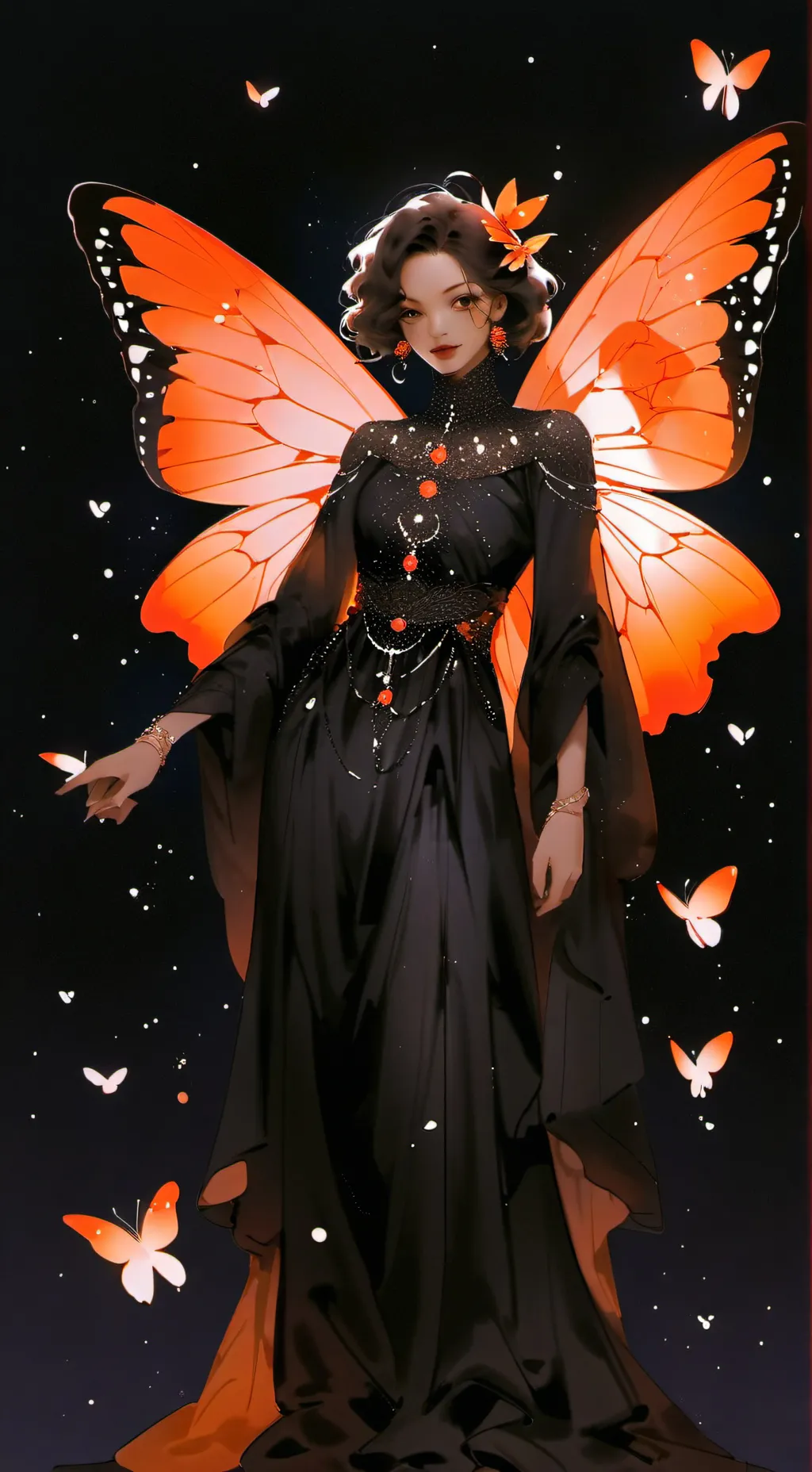 ai character: Lily background