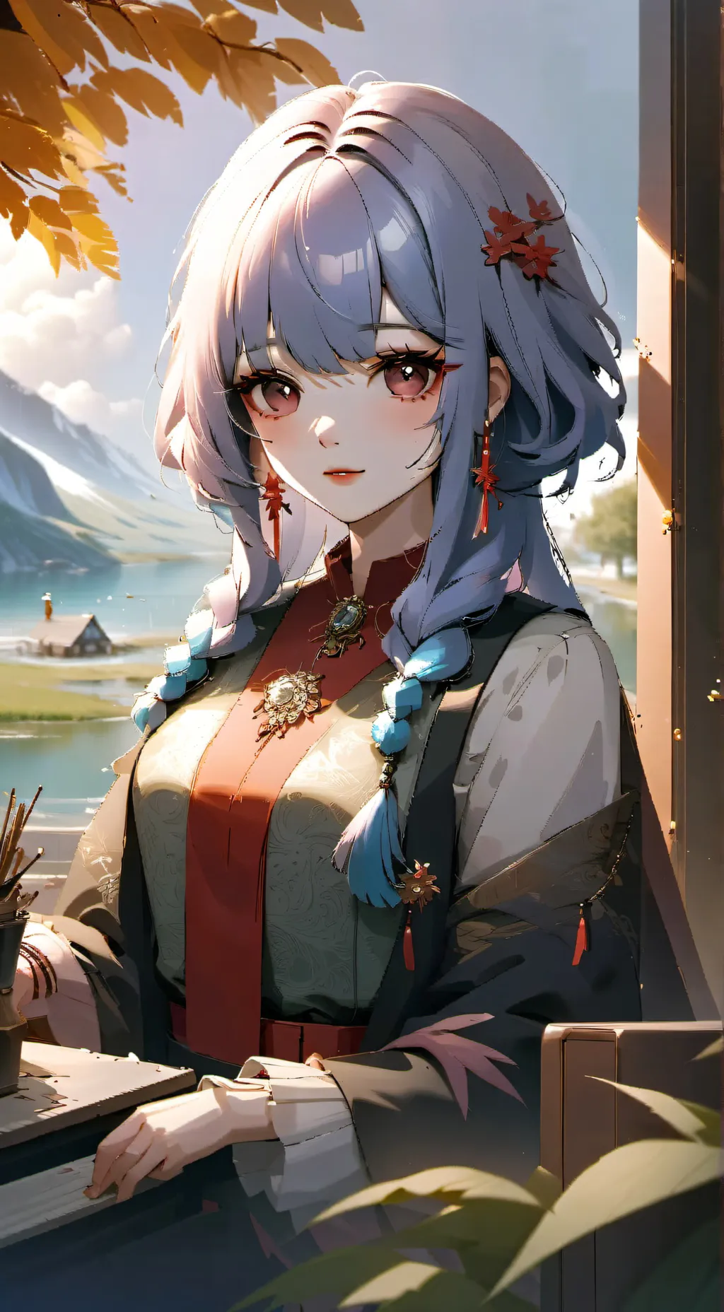 ai character: Jackie  background