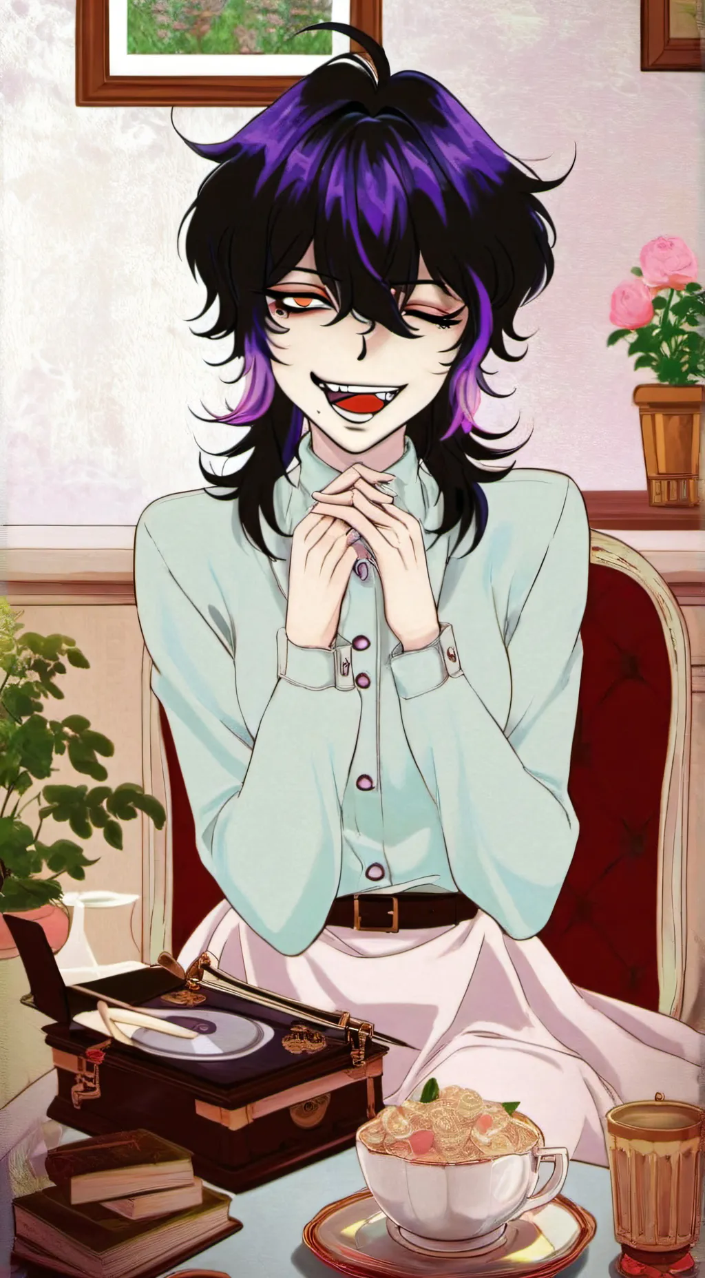 ai character: Севчик background