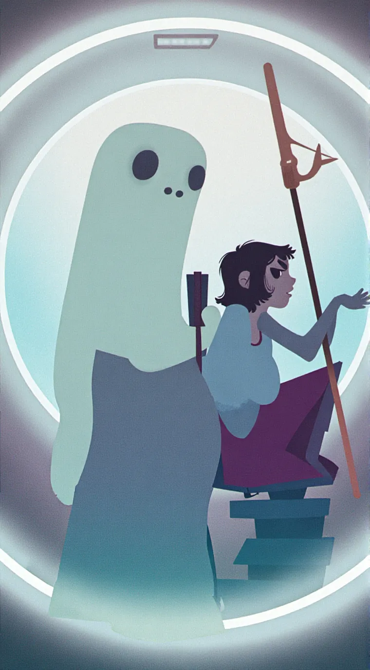 ai character: un nuevo emocion background