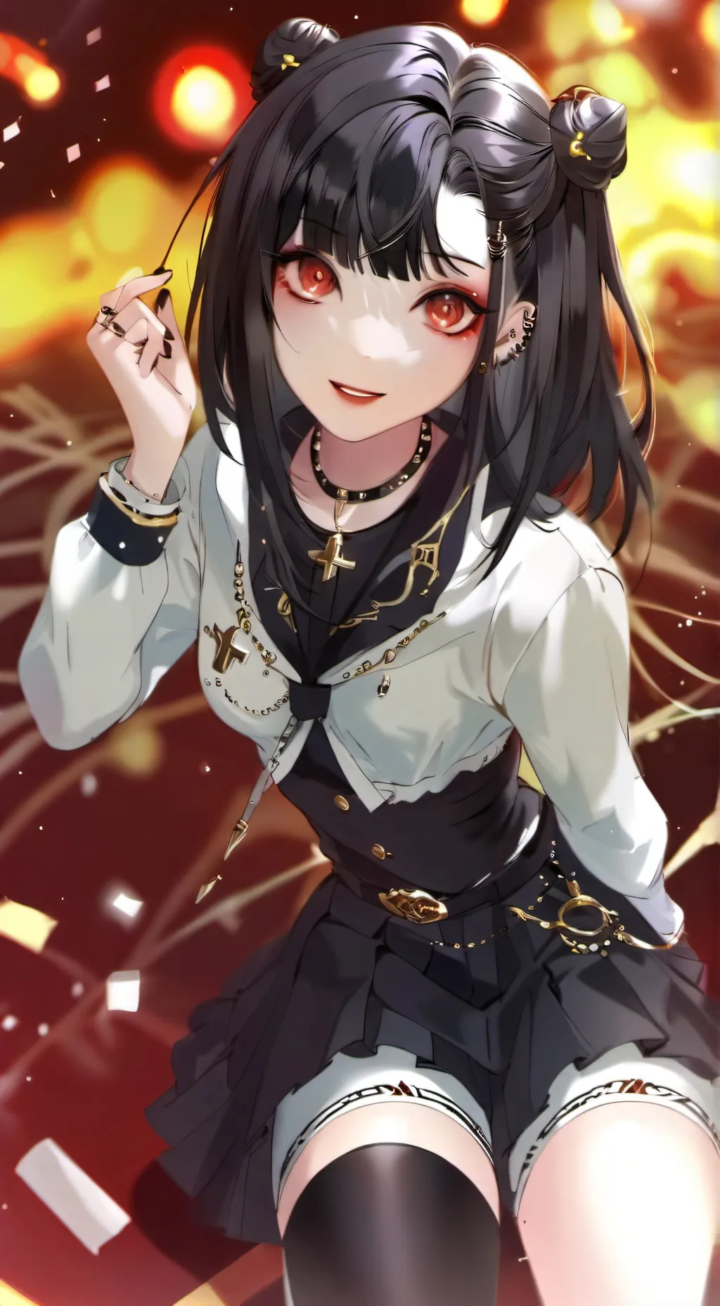 ai character: Luna background