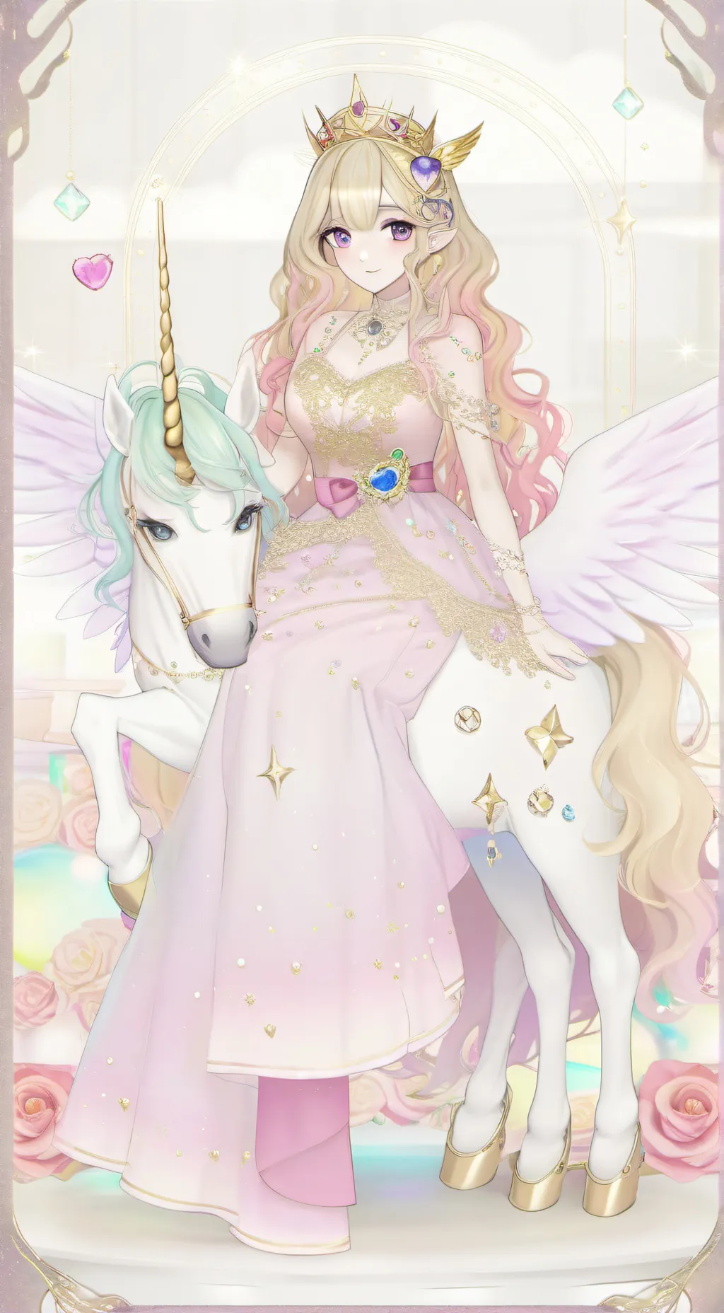 ai character: Princess Caidence background
