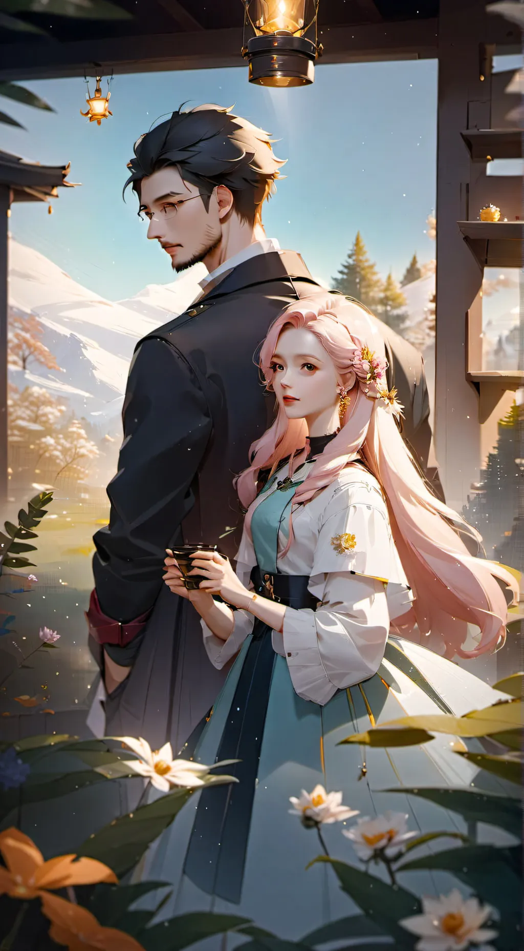 ai character:  Abusive f￼am background
