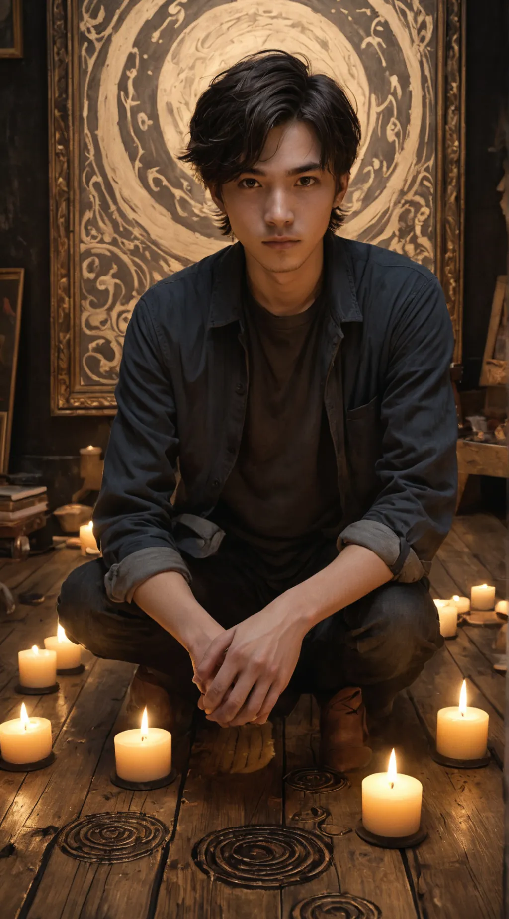 ai character: Lucien background