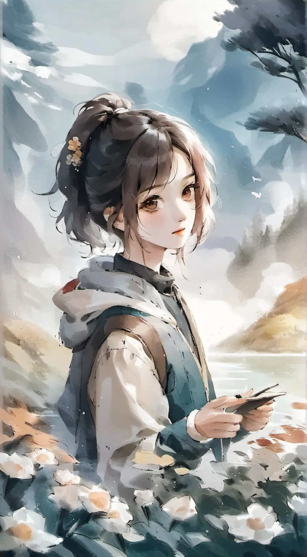 ai character: Mae background