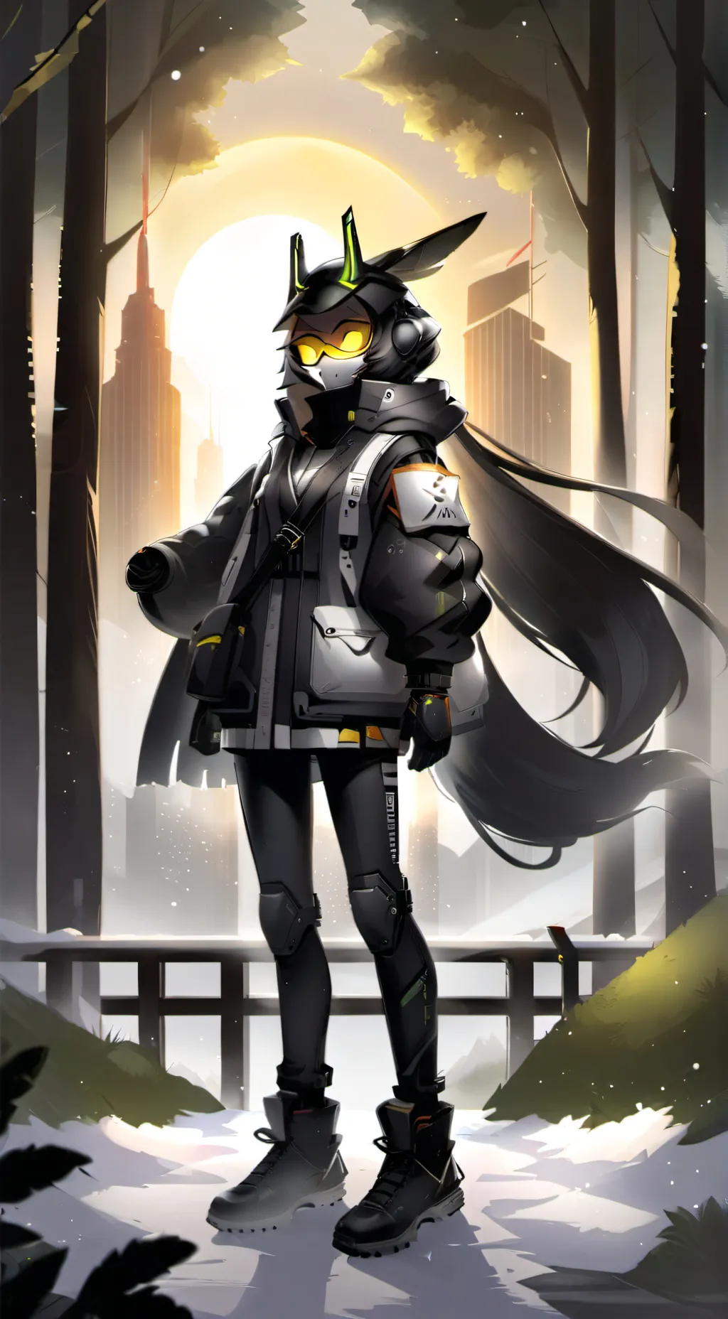 ai character: Mikae background