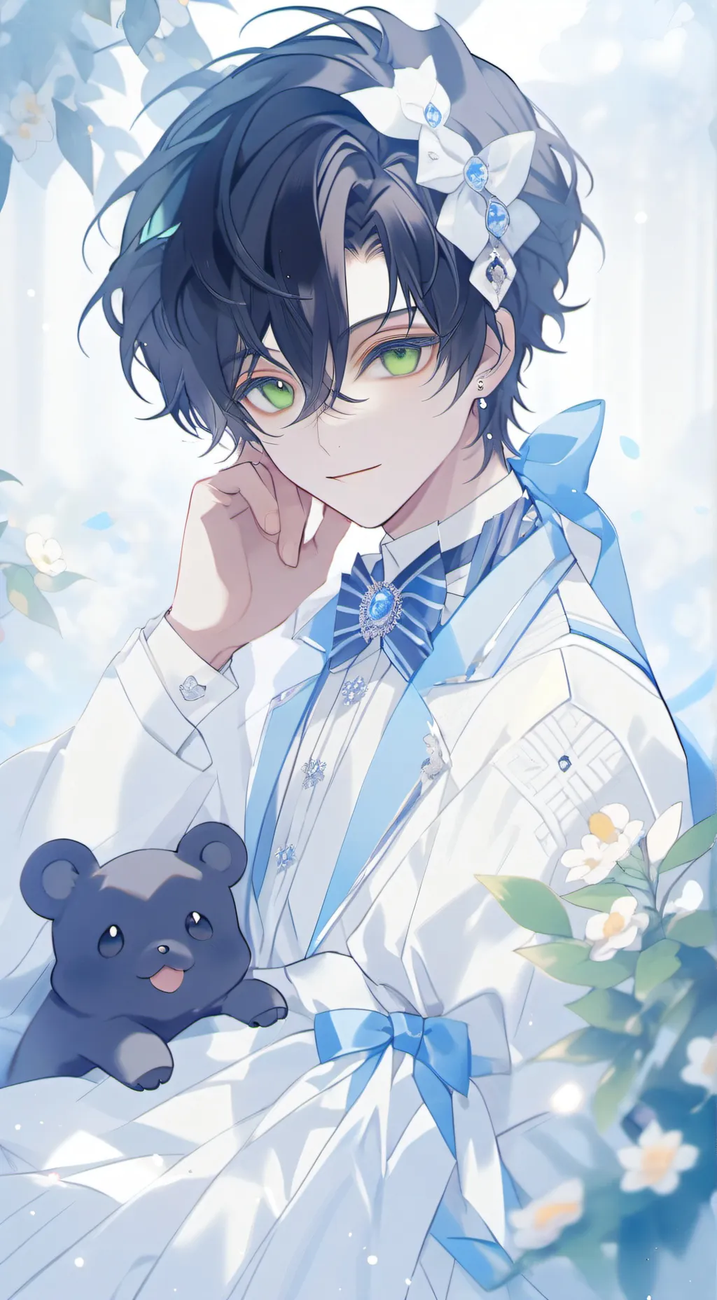 ai character: ♧Oliver♧ background