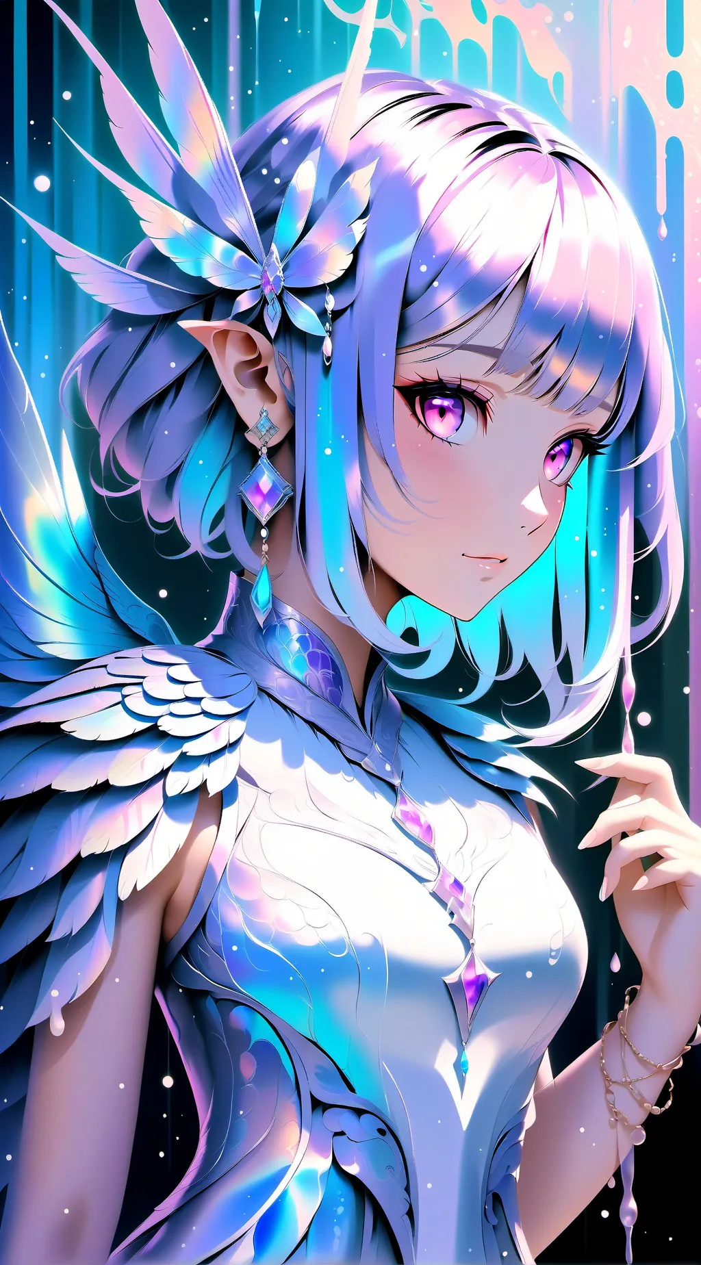 ai character: Ailha hacker background