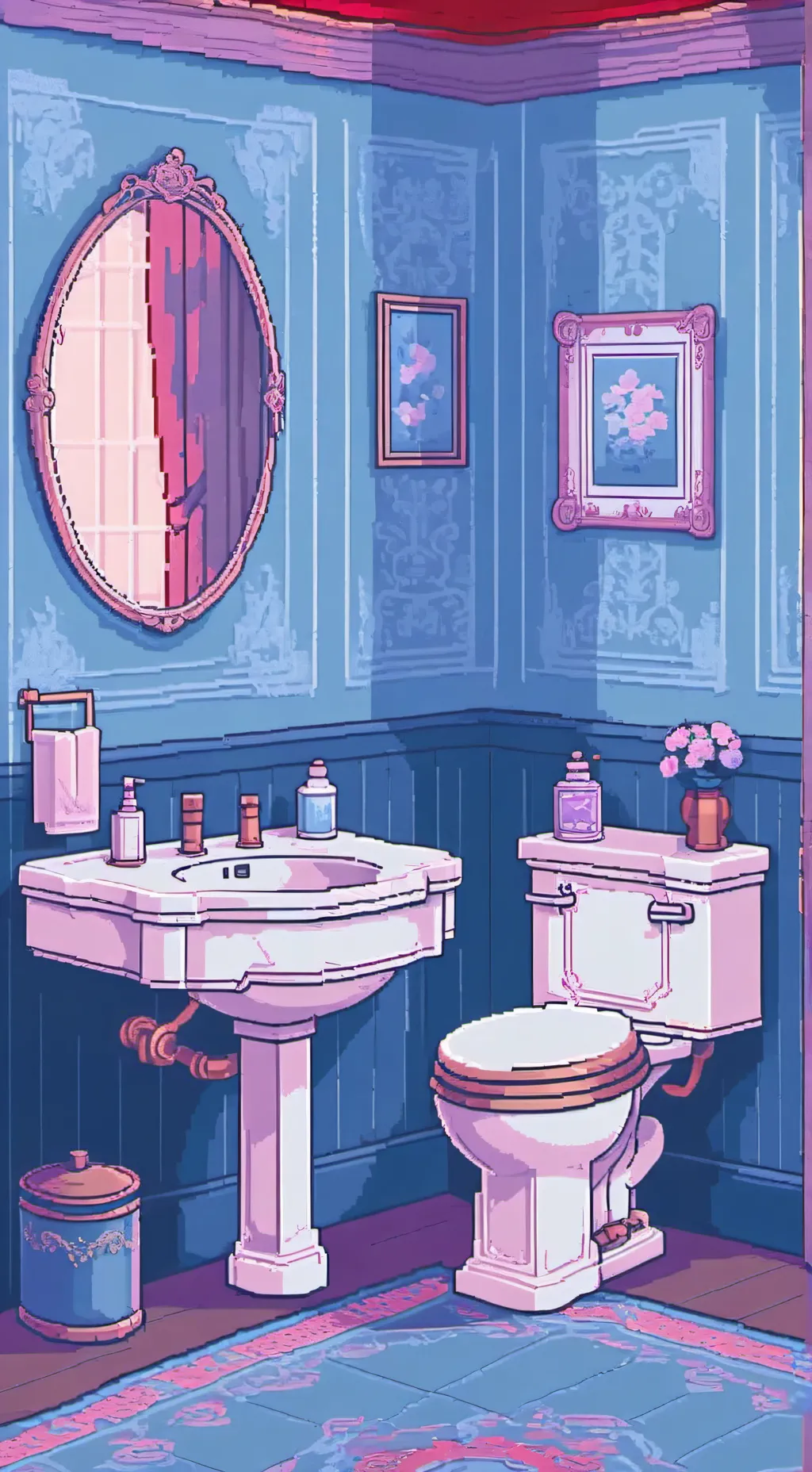ai character: Skibidi toilet background