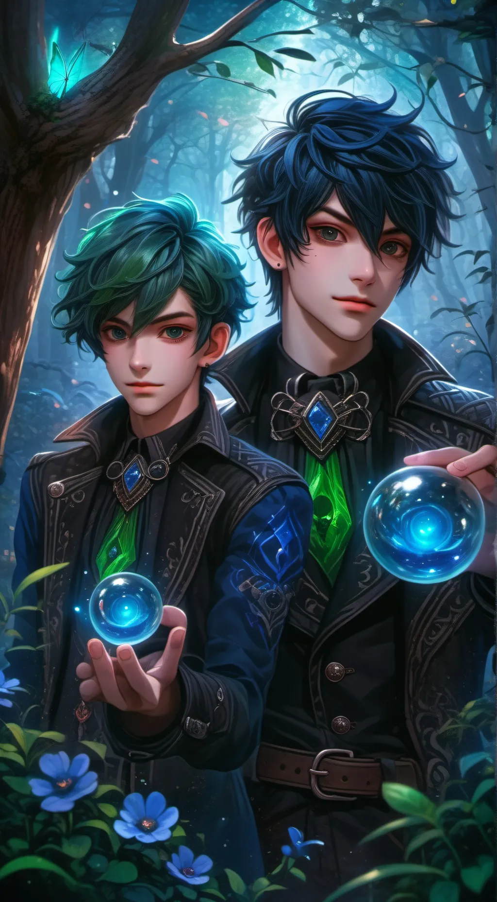 ai character: Ramsey and Brady background