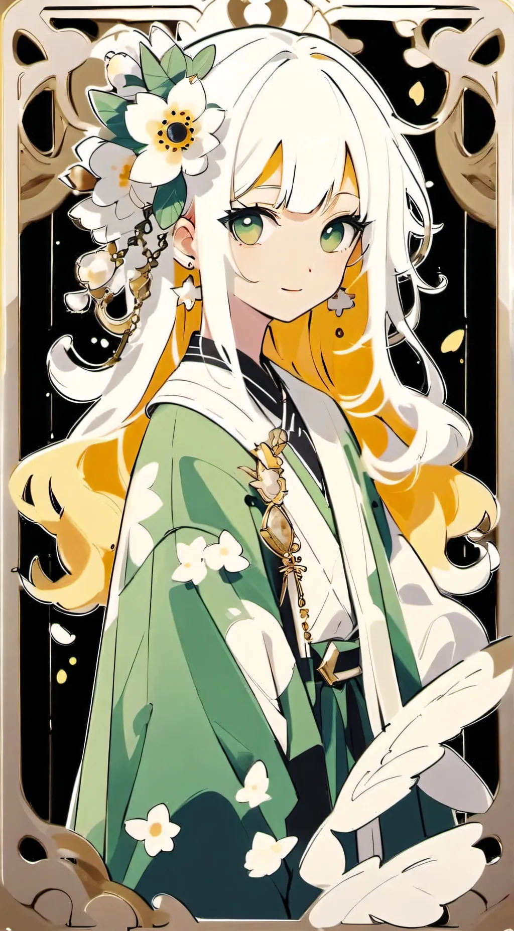 ai character: Lucía  background