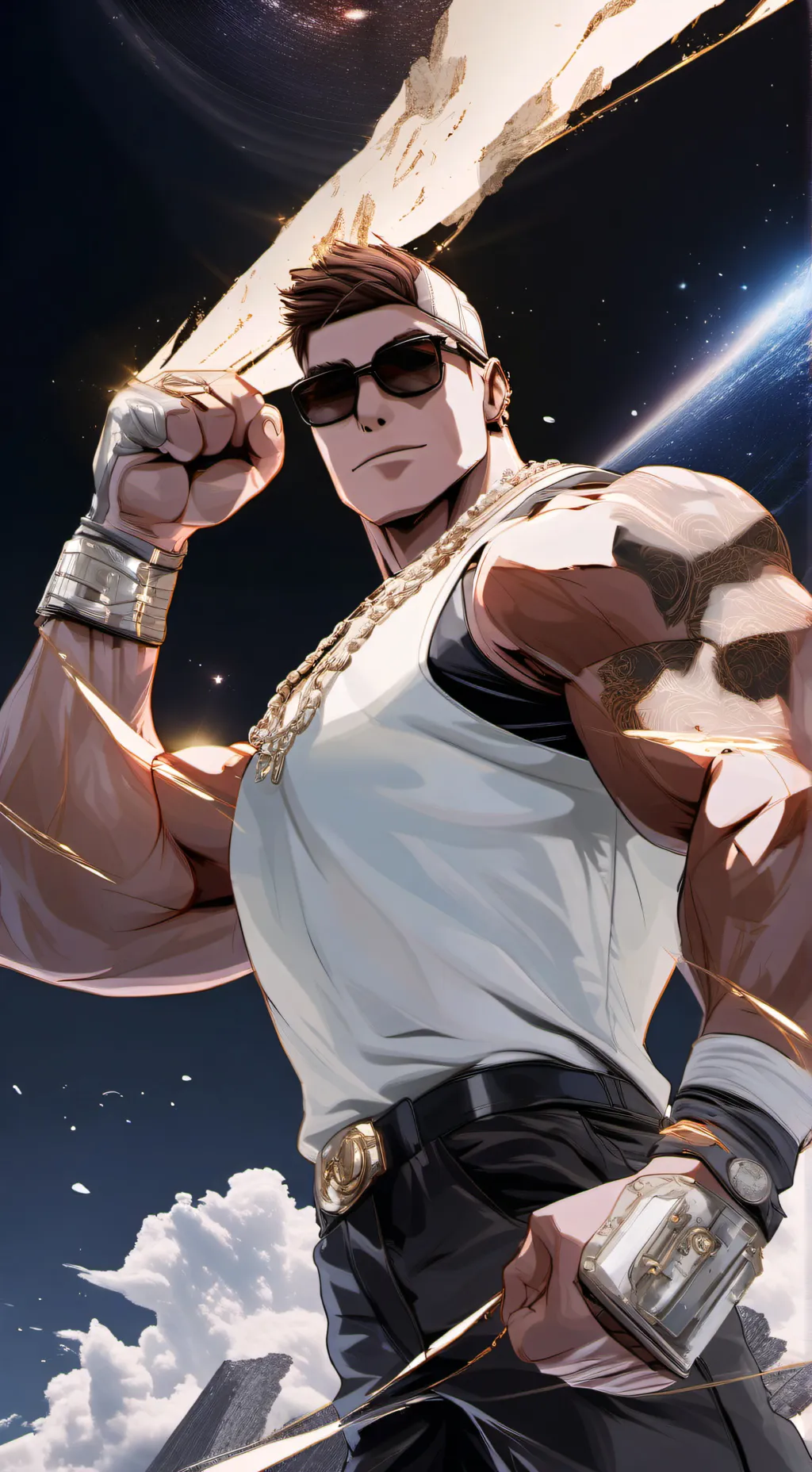 ai character: musculius  background