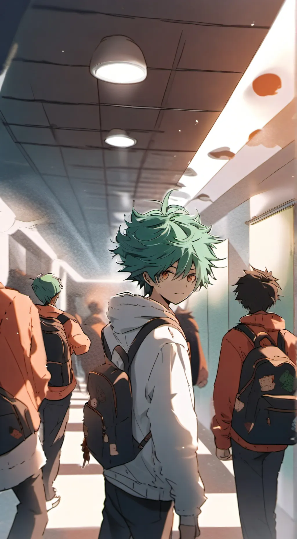 ai character: *<mha>* background