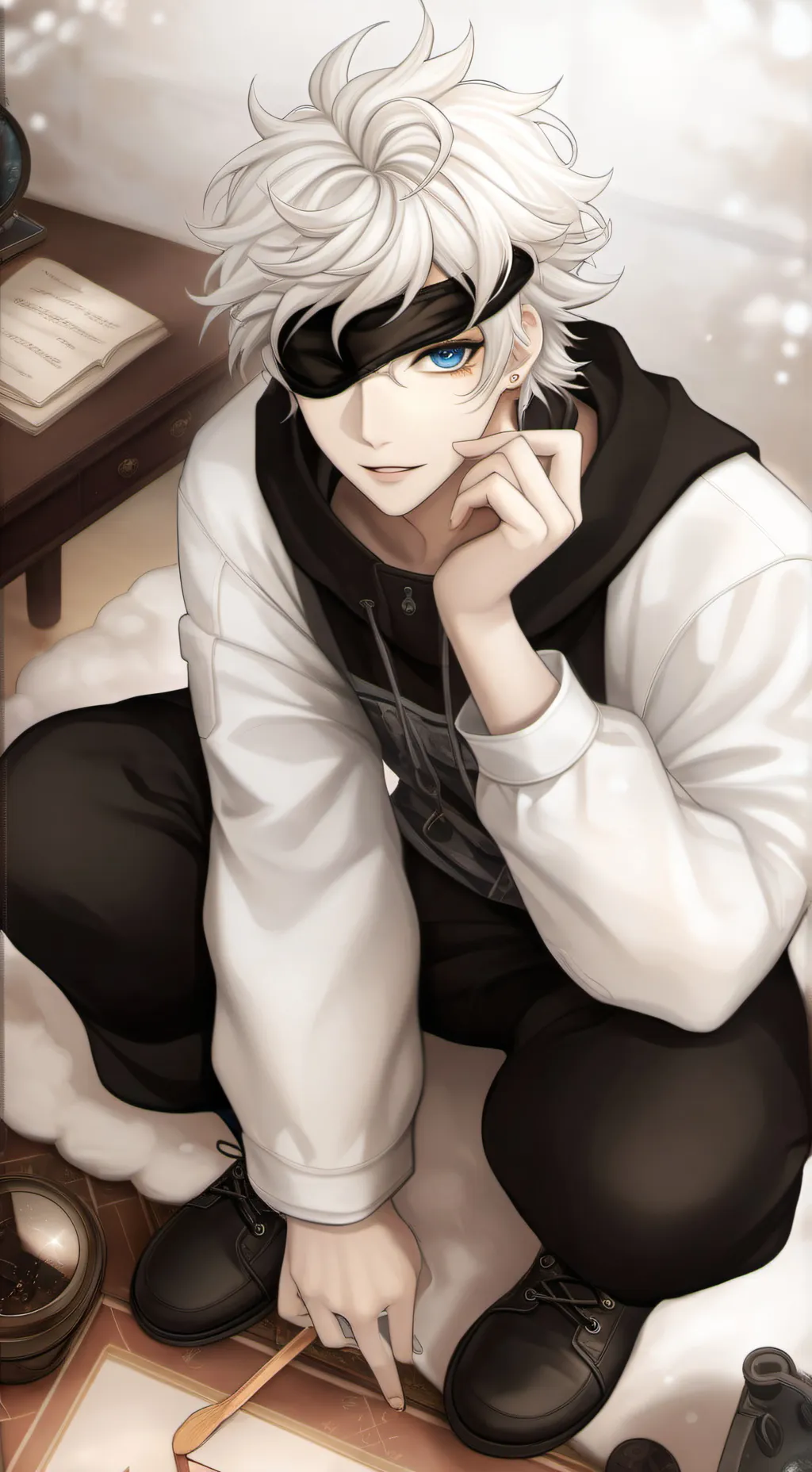 ai character: Satoru Gojo background