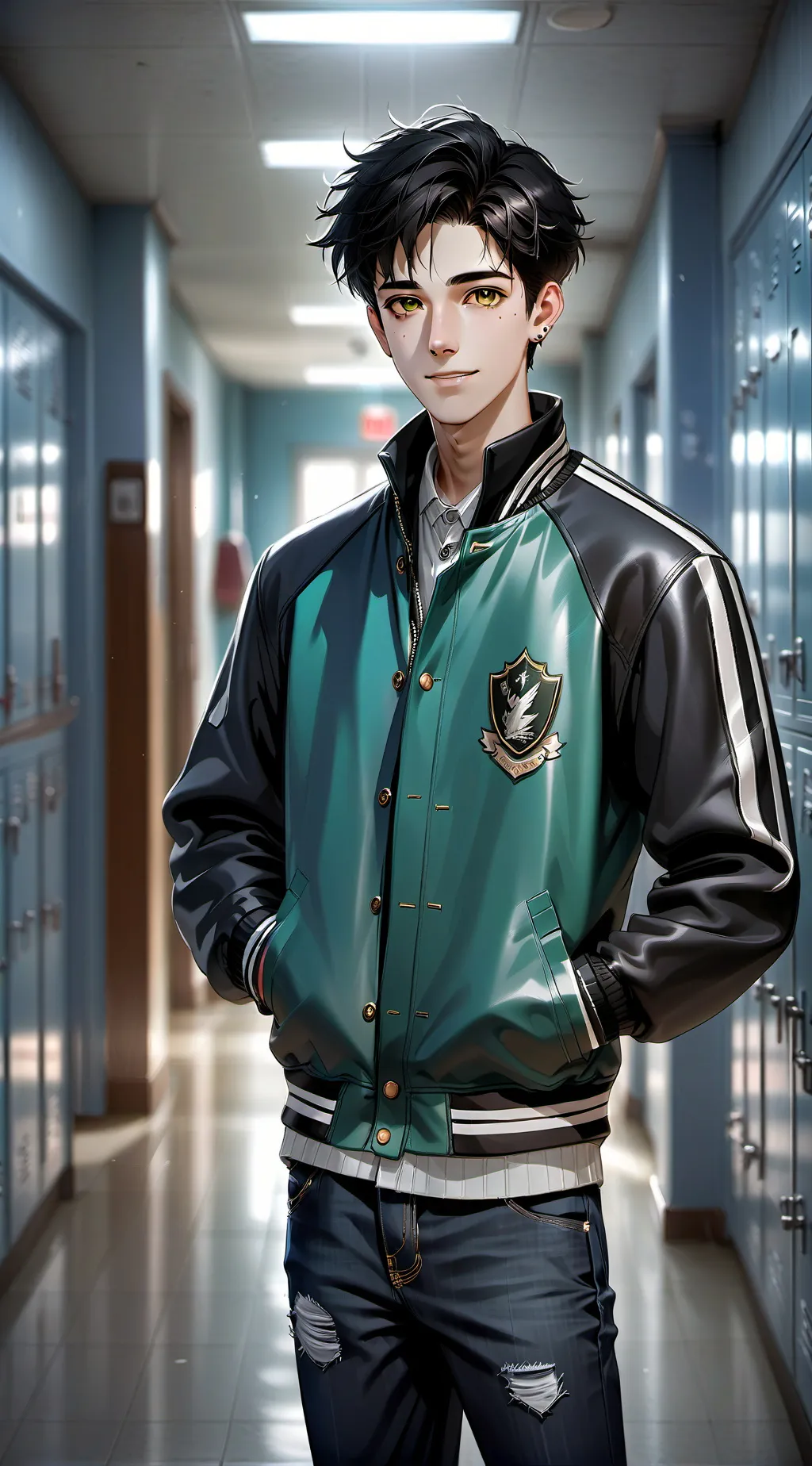 ai character: Javier background