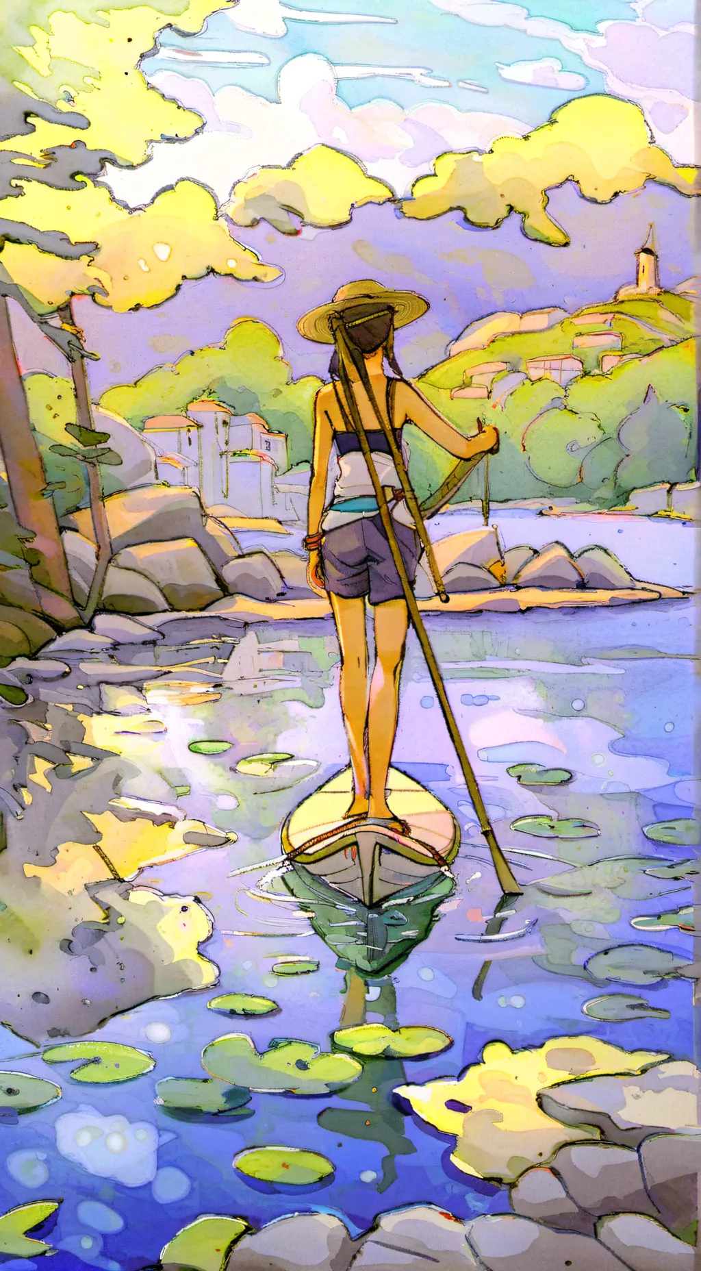 ai character: kny playa 🏖️ background